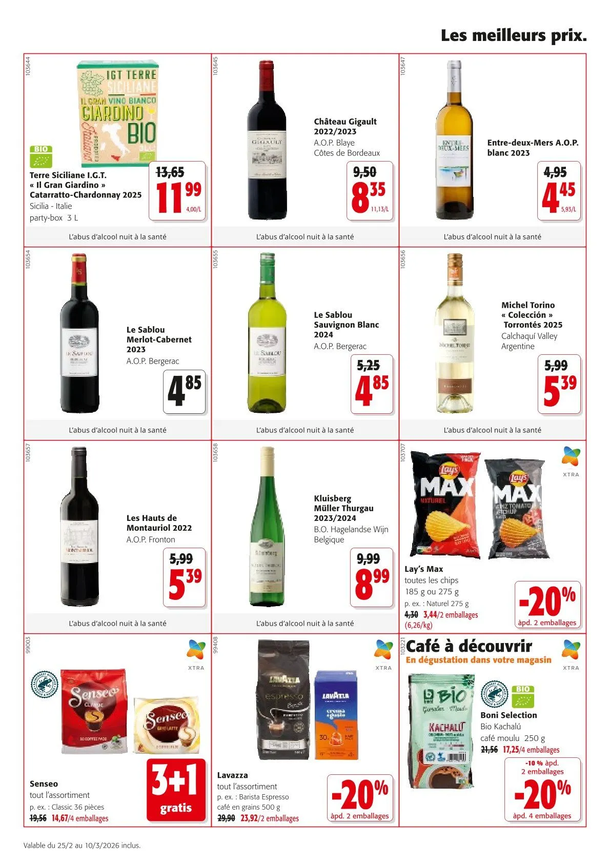 Catalogues Colruyt du 25 février au 10 mars 2026 - Catalogue page 4