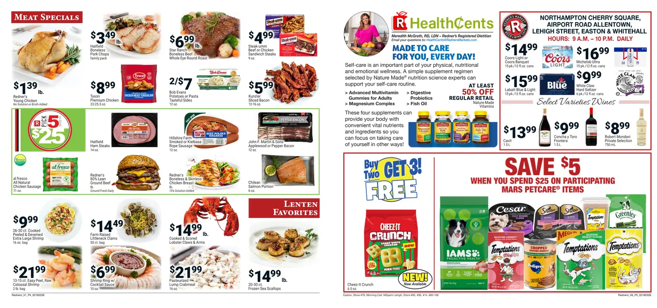 Weekly ad Redner's Market Sales from February 19 to February 25 2026 - Page 4