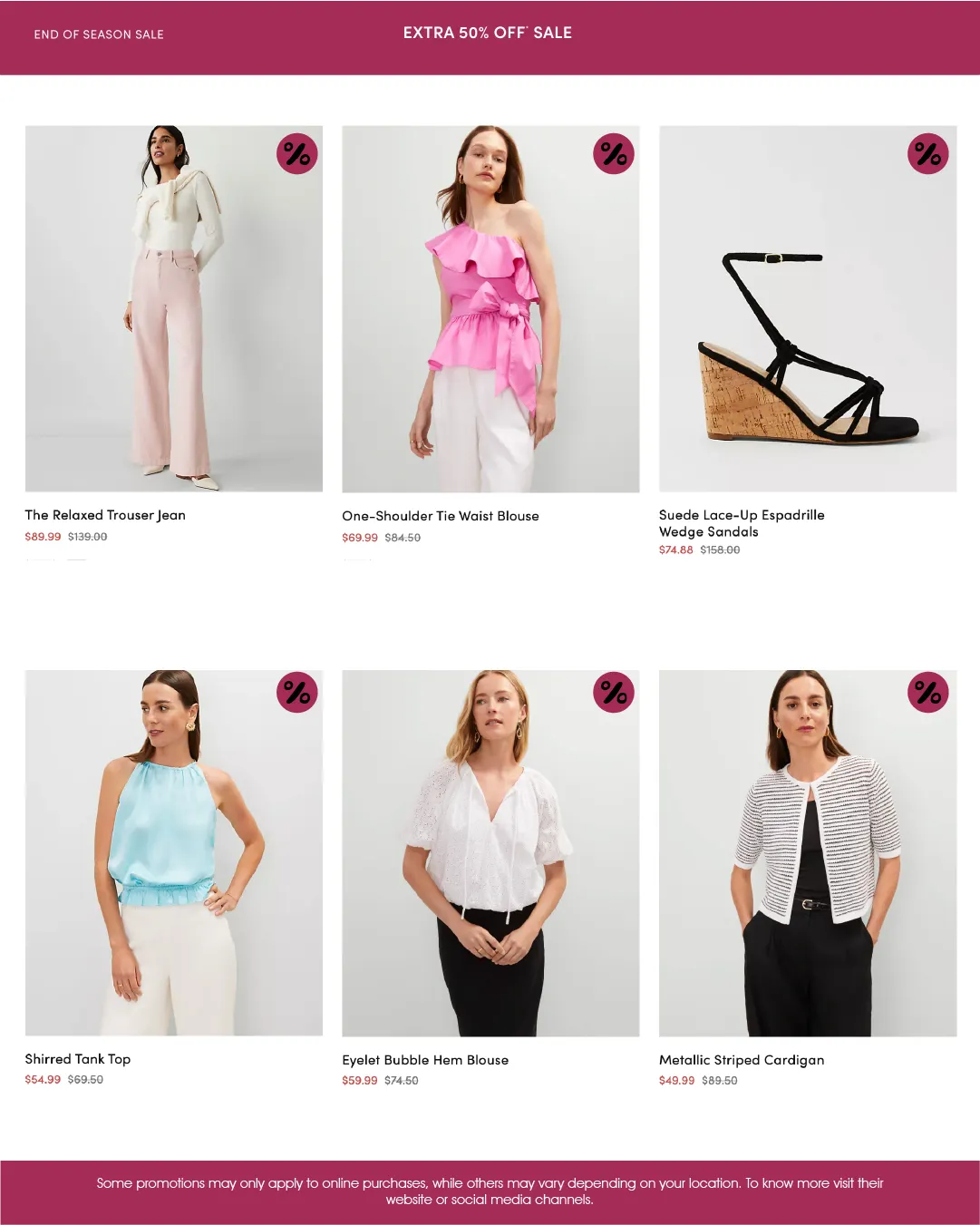 Weekly ad Ann Taylor Sales from September 15 to September 30 2025 - Page 3