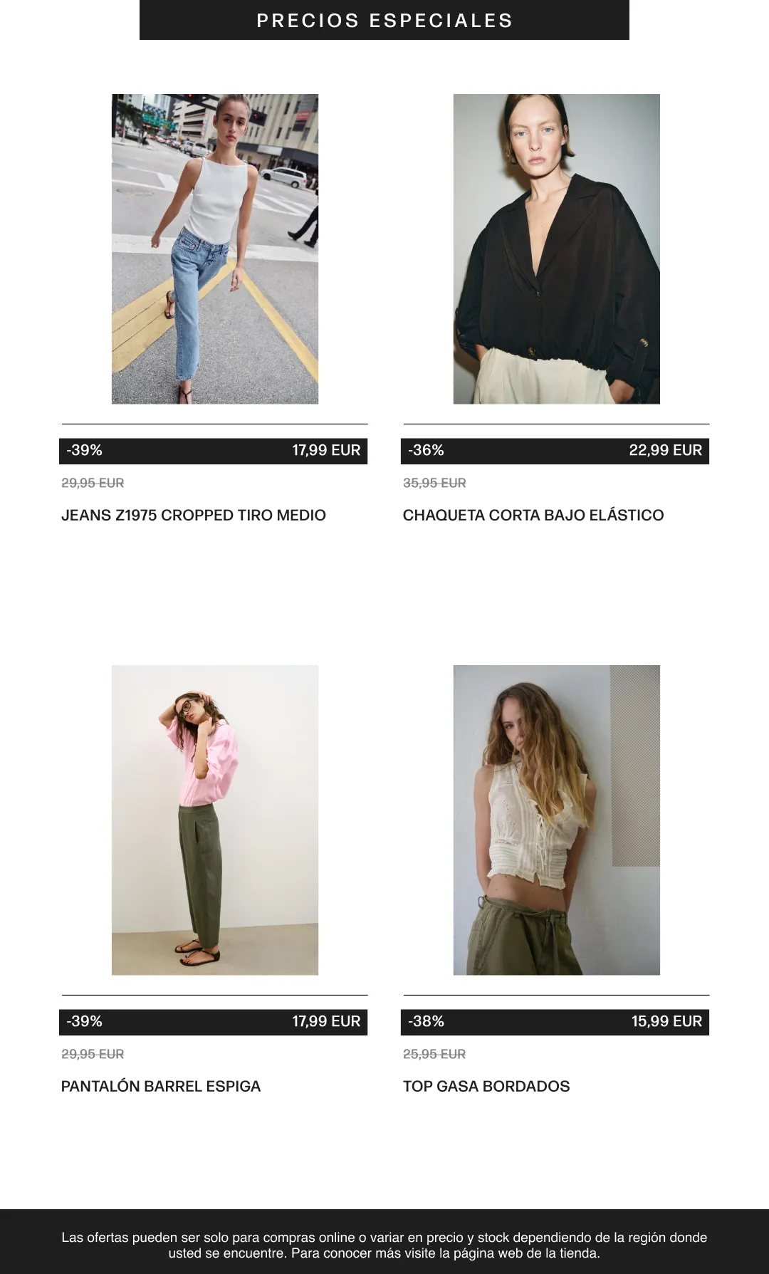 Catálogo de Zara Ofertas 4 de mayo al 18 de mayo 2026 - Página 4