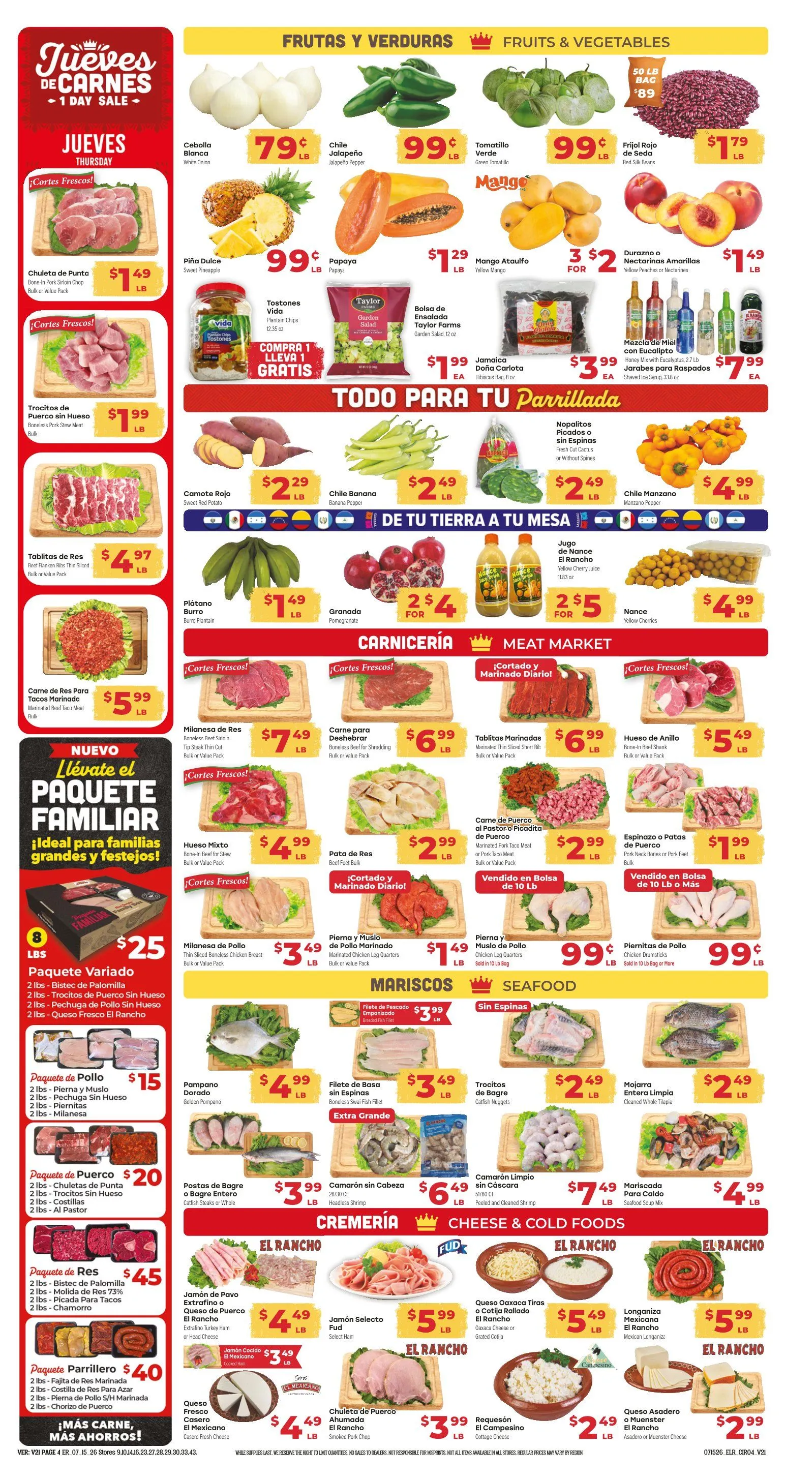 Weekly ad El Rancho Sales from July 15 to July 21 2026 - Page 4