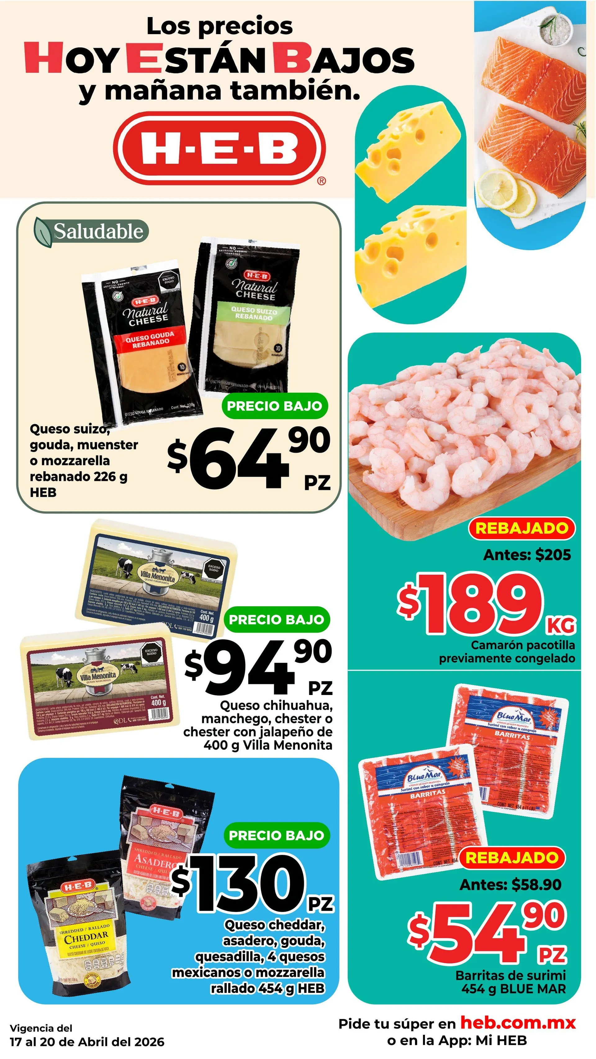 Catálogo de H-E-B Ofertas 17 de abril al 20 de abril 2026 - Pagina 4