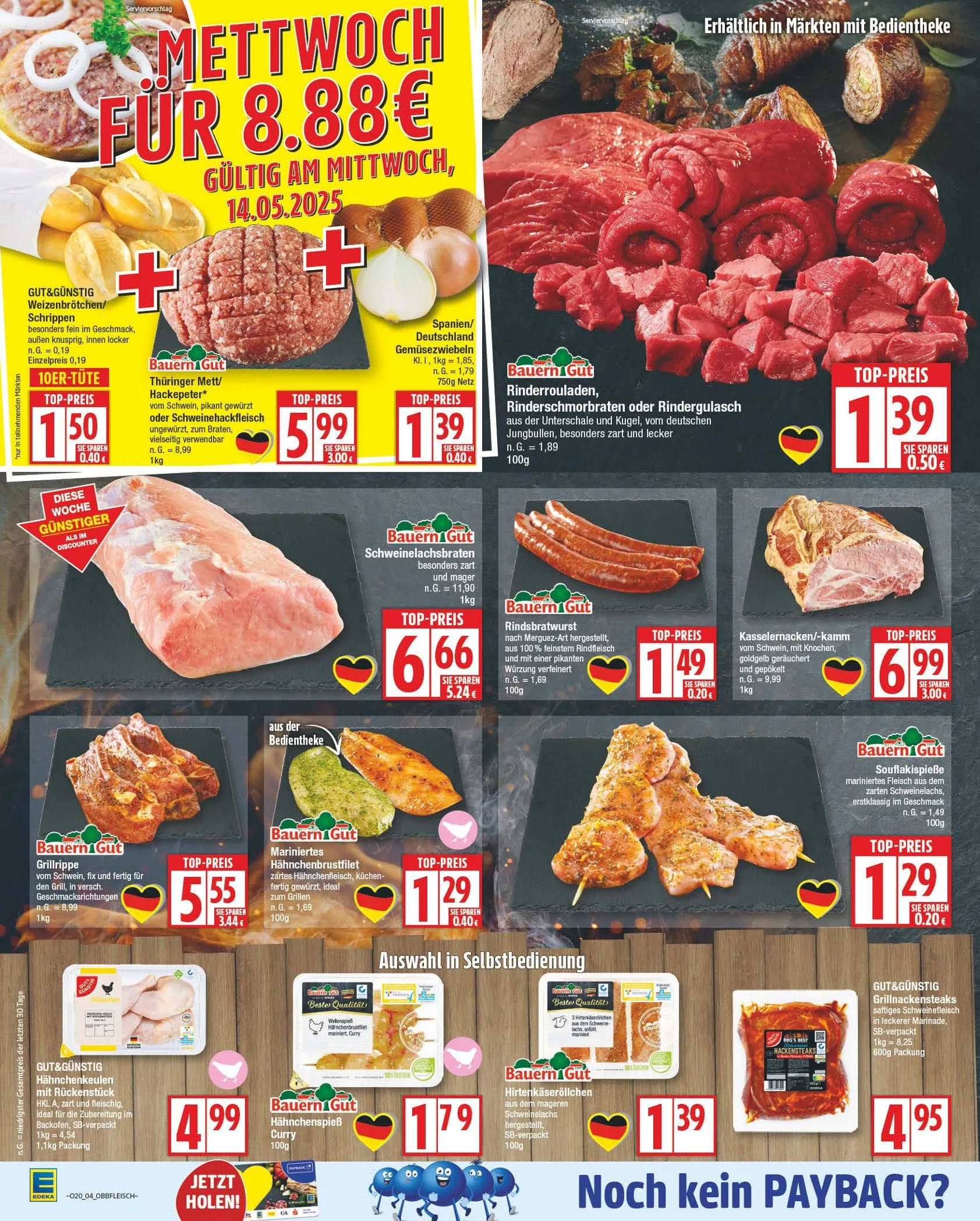 Edeka Prospekt von 12. Mai bis 17. Mai 2025 - Prospekt seite 4