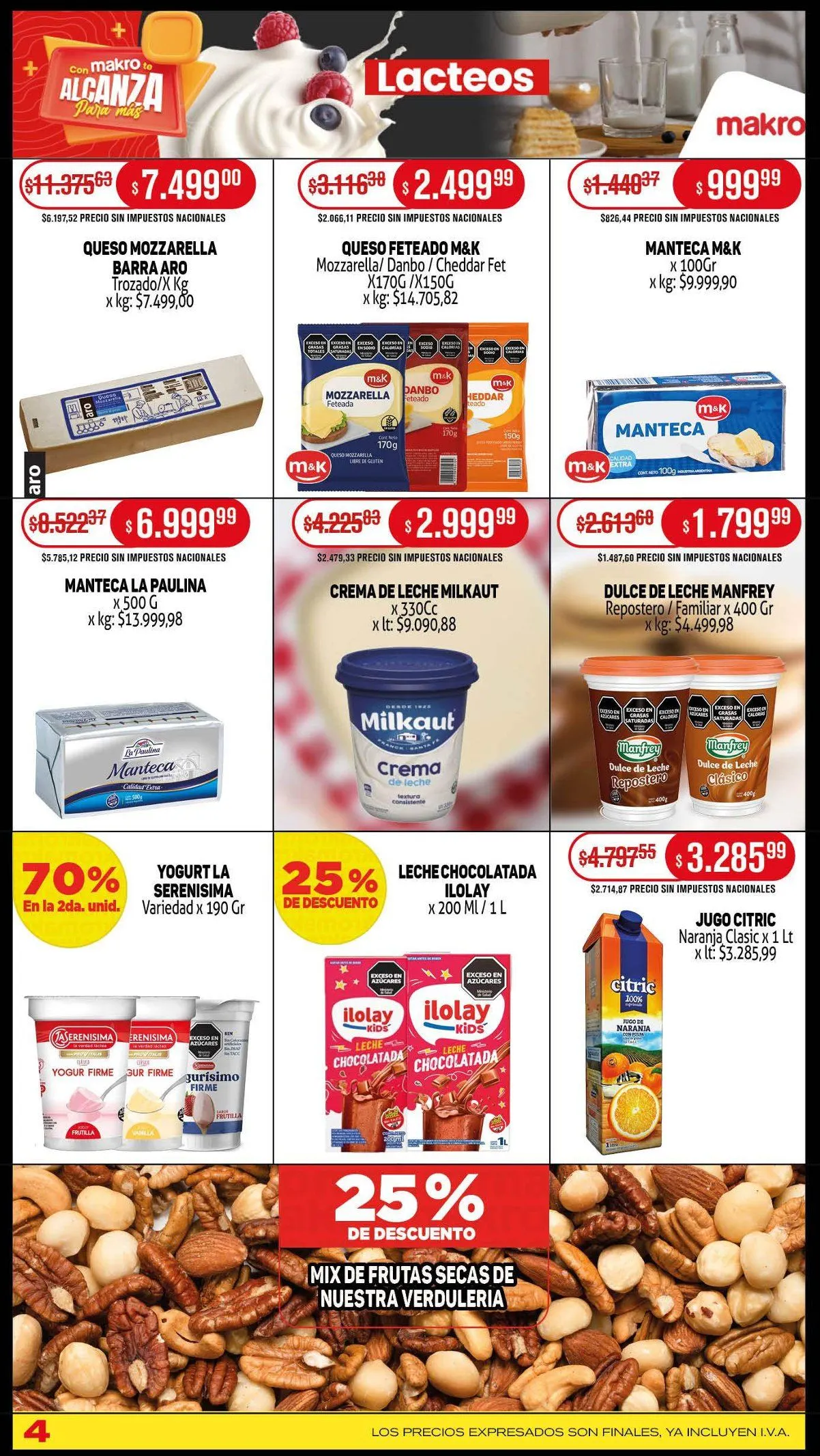 Ofertas de Ofertas Makro 2 de octubre al 9 de octubre 2025 - Página 4 del catálogo