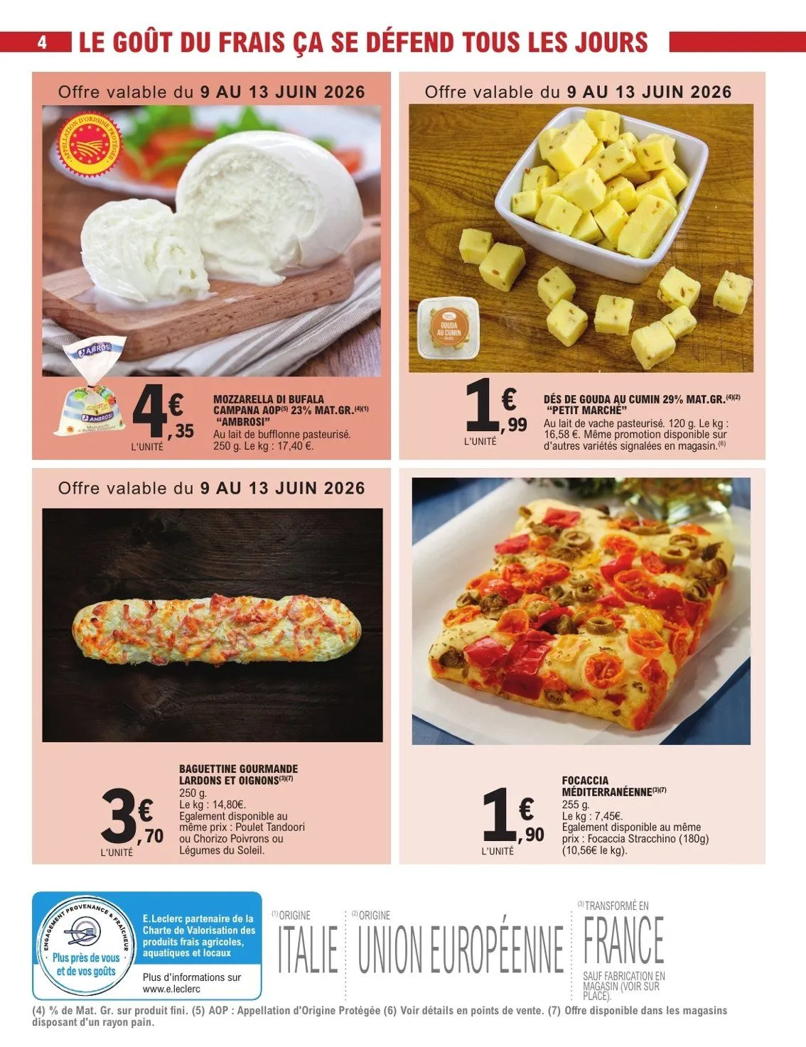 Catalogues E.Leclerc du 9 juin au 20 juin 2026 - Catalogue page 4
