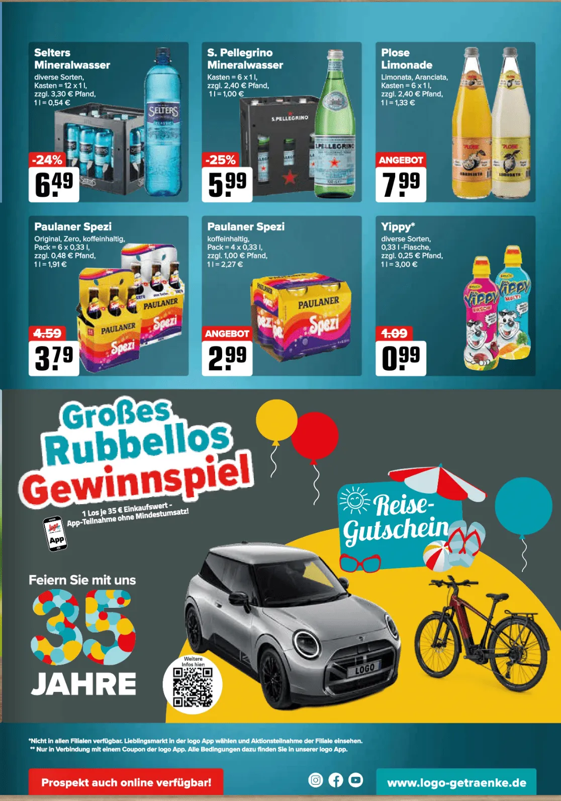 Logo Getränkemarkt Prospekte von 6. Oktober bis 12. Oktober 2025 - Prospekt seite 3