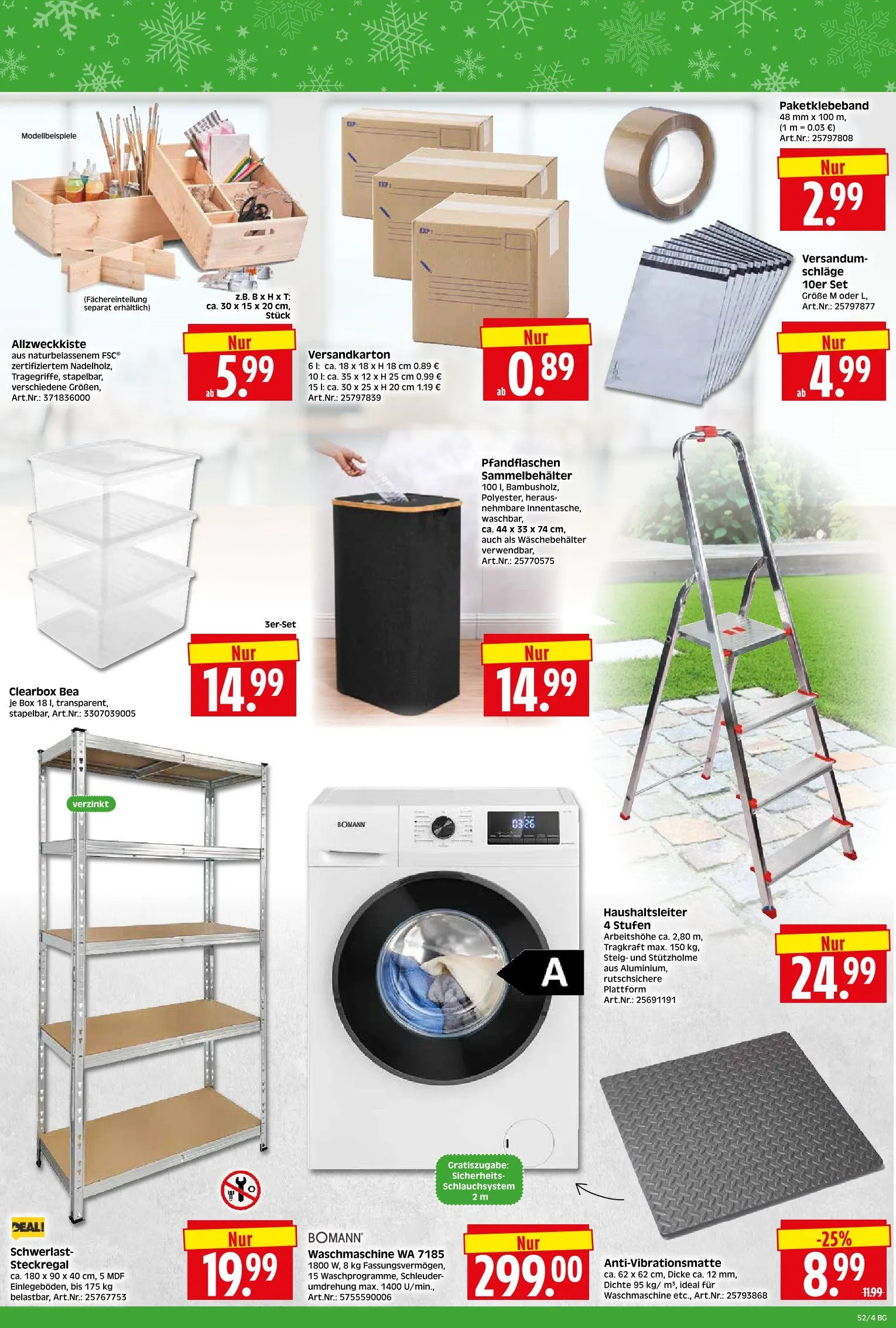 Herkules Baumarkt Angebote von 22. Dezember bis 27. Dezember 2025 - Prospekt seite 4