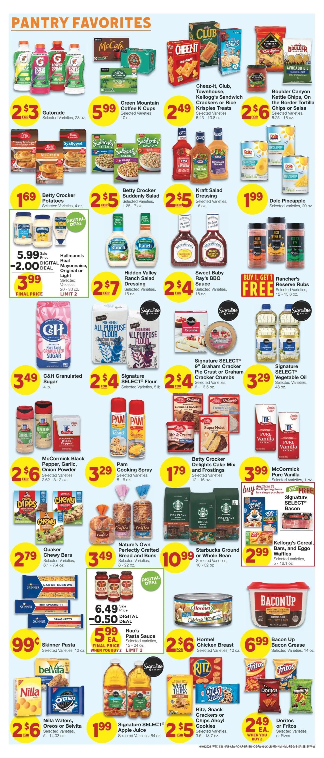 Weekly ad United Supermarket Sales from April 1 to April 7 2026 - Page 4