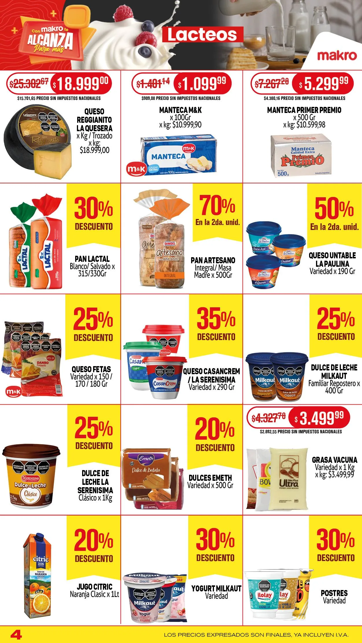 Ofertas de Ofertas Makro - Últimos catálogos 5 de junio al 11 de junio 2025 - Página 3 del catálogo