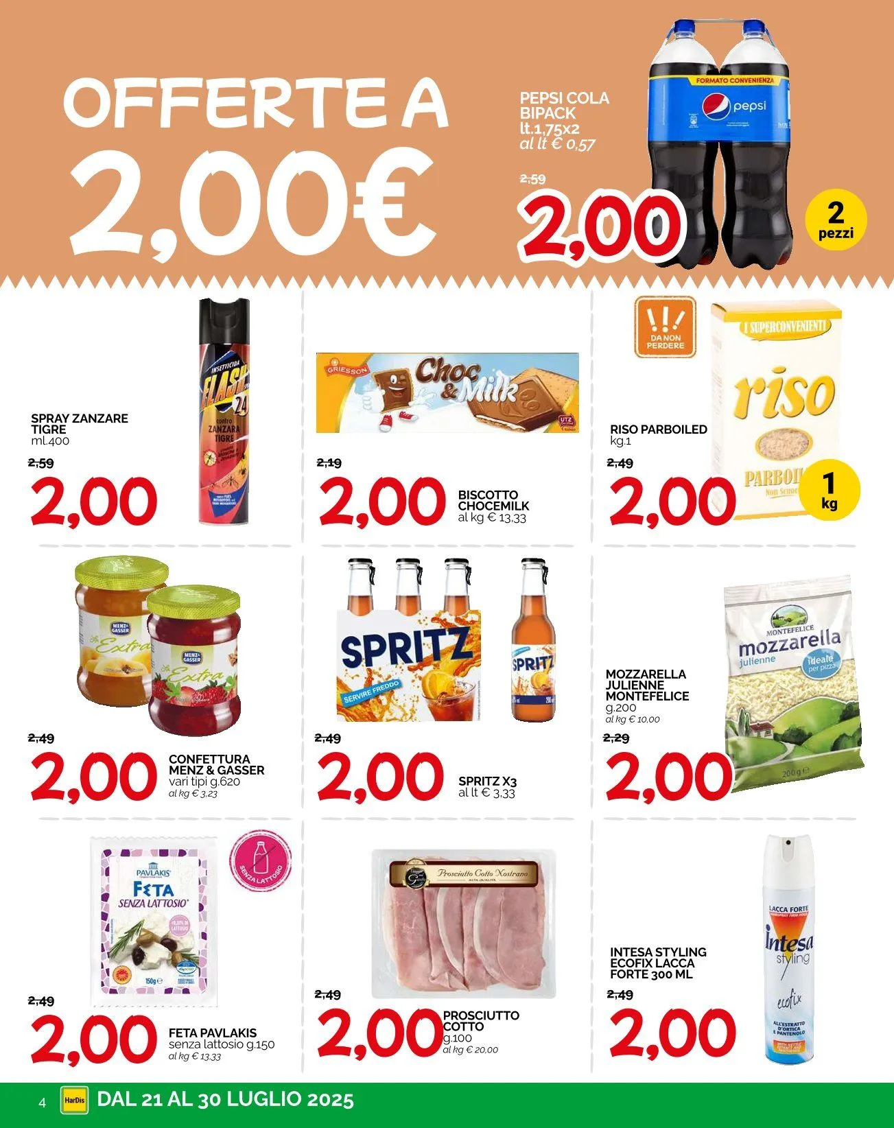 Hardis Volantino da 21 luglio a 27 luglio di 2025 - Pagina del volantino 4