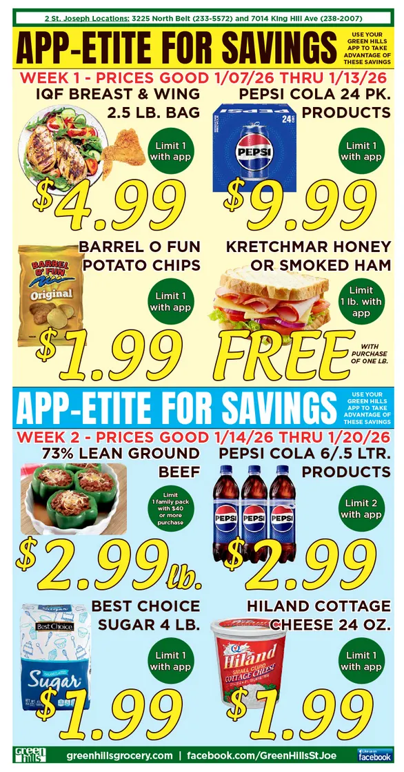 Weekly ad Green Hills Grocery Sales from January 7 to January 13 2026 - Page 4
