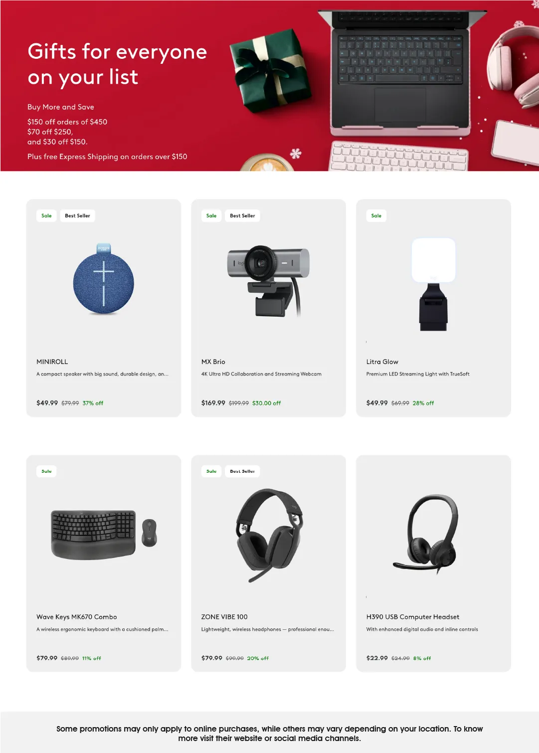 Weekly ad Logitech Sales from December 9 to December 22 2025 - Page 3