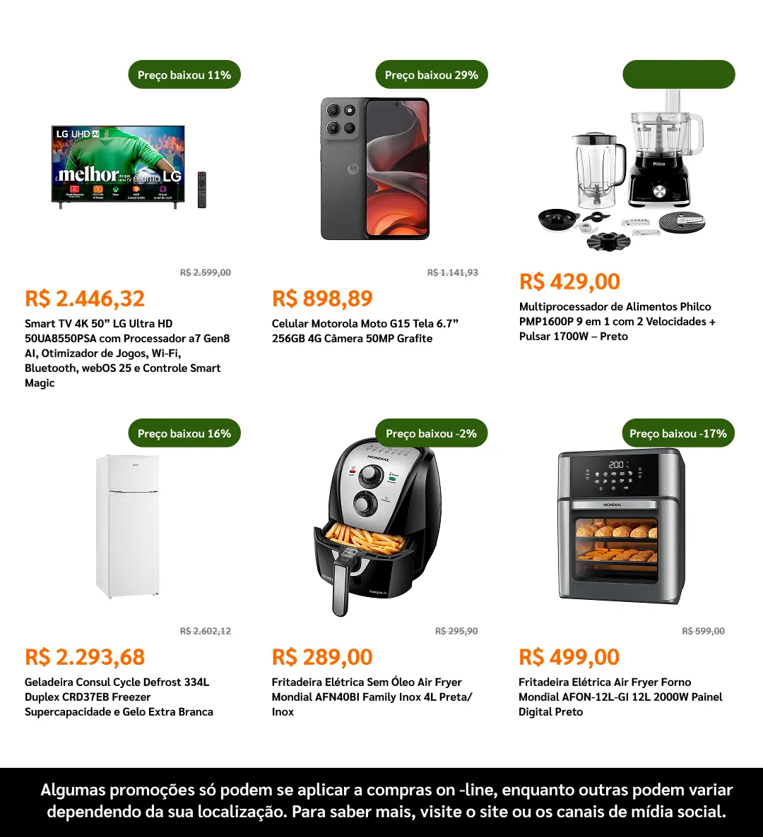 Encarte de Ponto Frio 25 de março até 10 de abril 2026 - Pagina 4