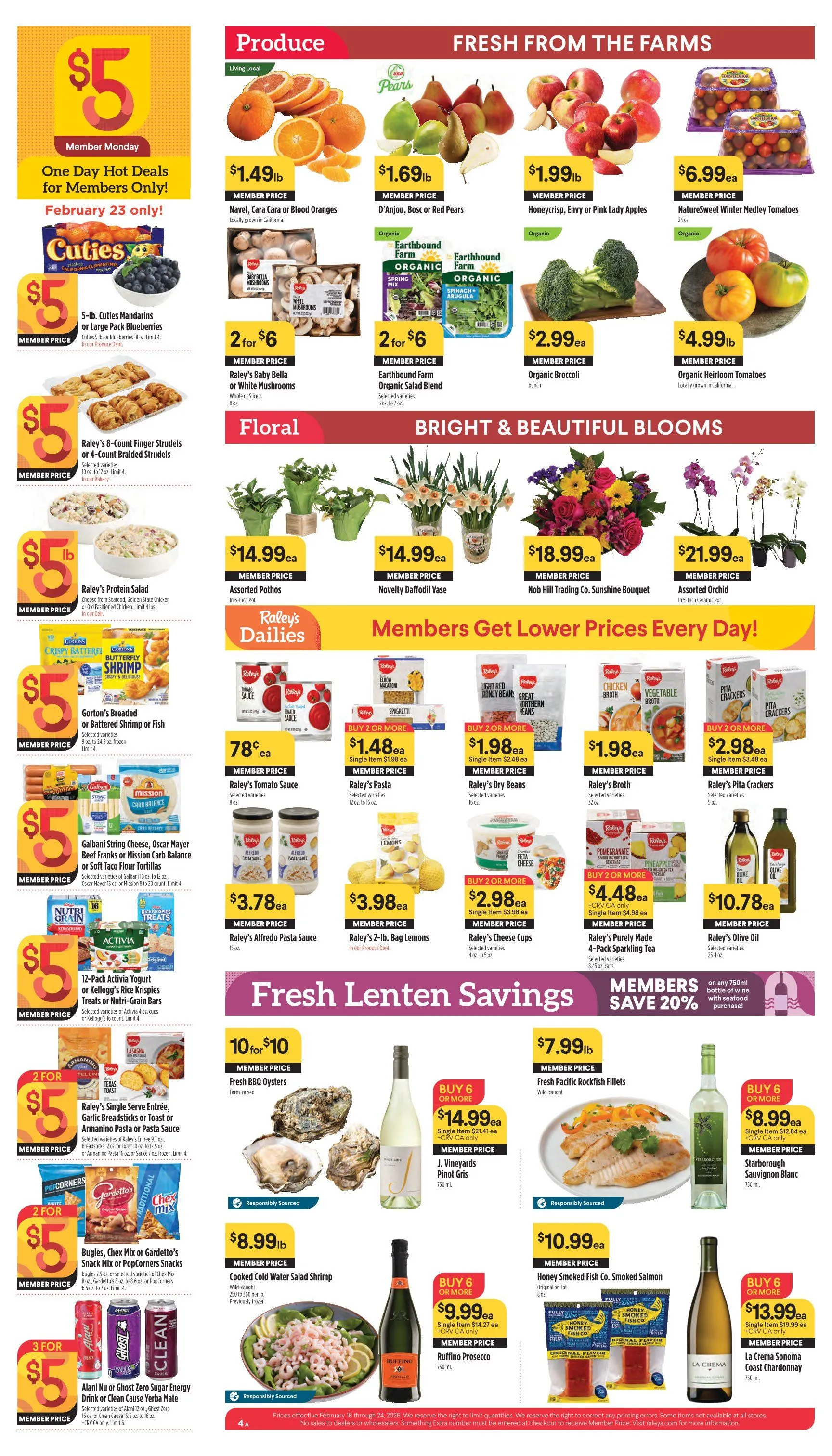 Weekly ad Raley's Sales from February 18 to February 24 2026 - Page 4