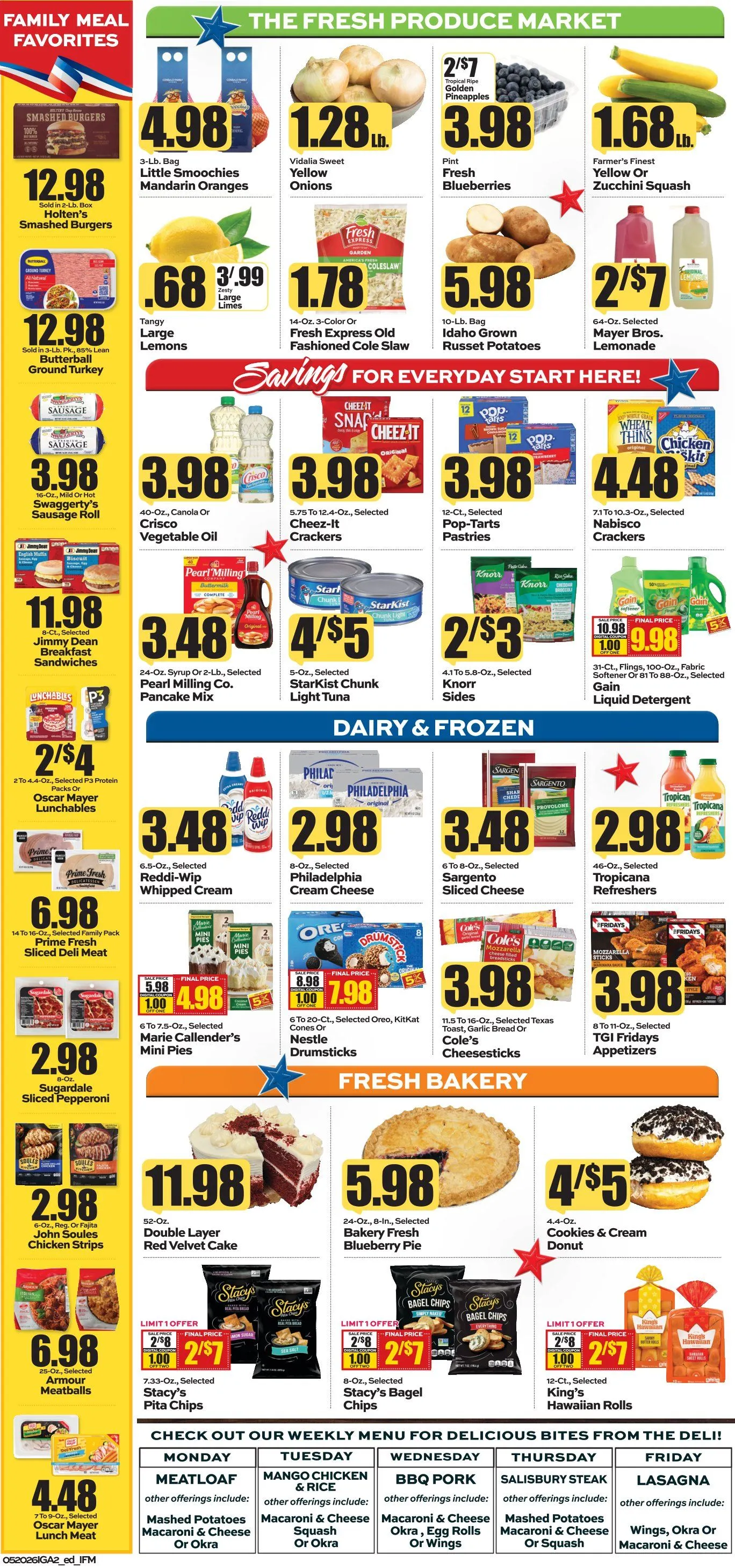 Weekly promotion  IGA Sales spanning from May 20 to May 26 2026 - Page 4 for Catalogue 365