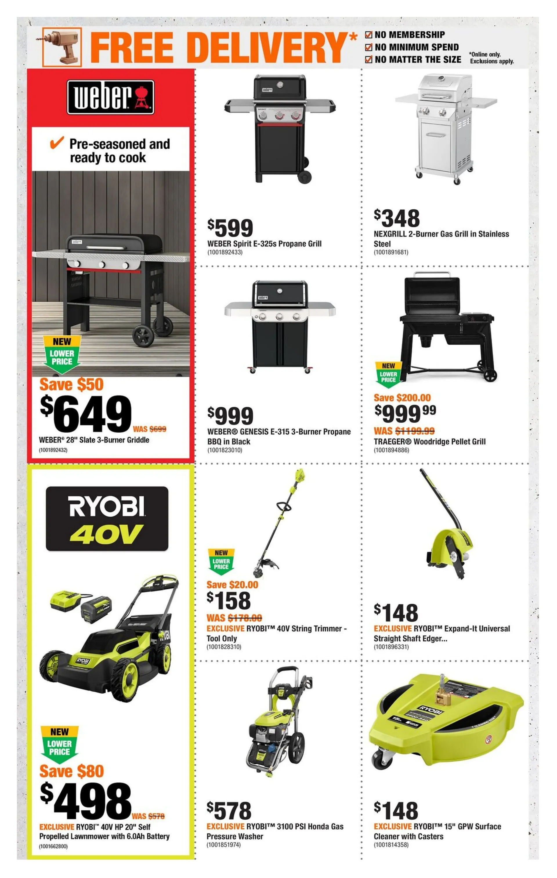 The Home Depot flyers from July 3 to July 16 2025 - flyer page 4
