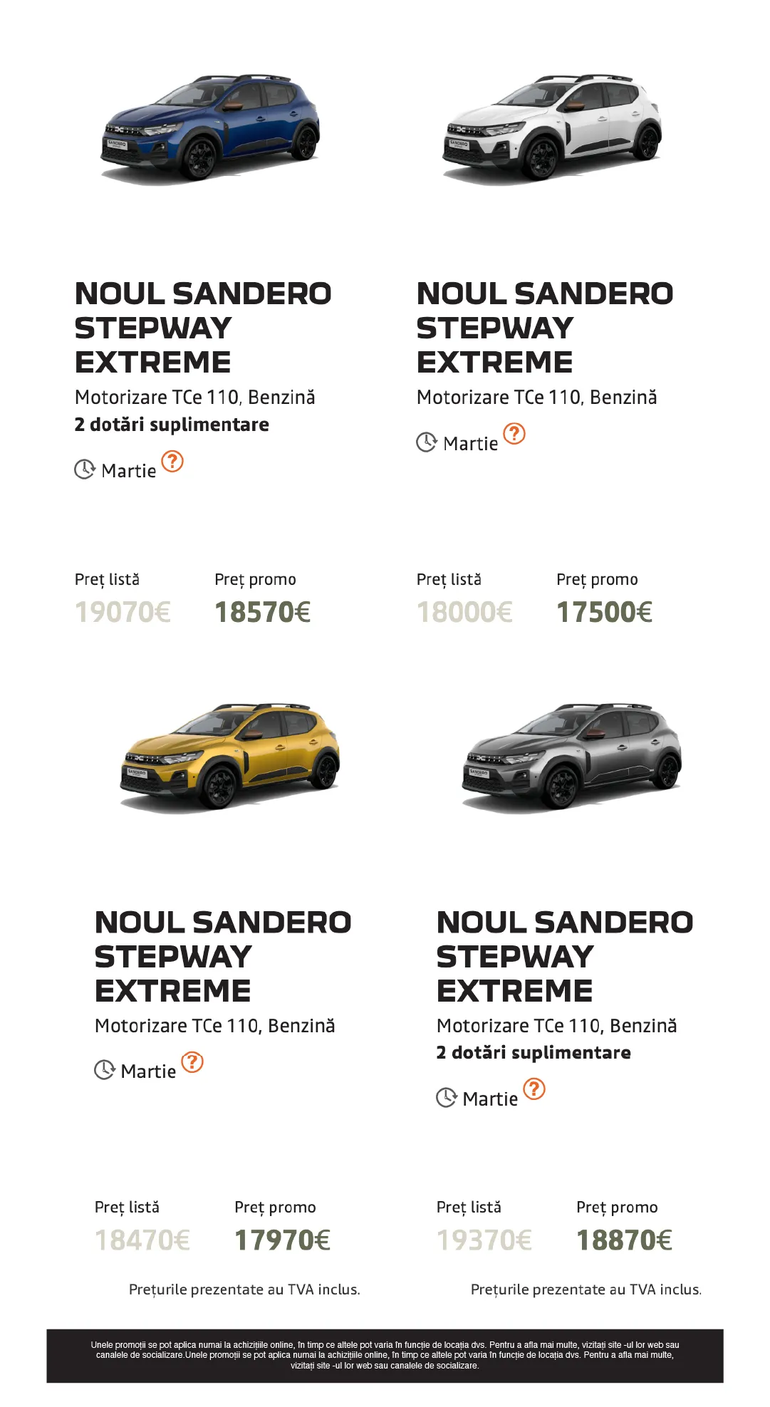 Catalog Dacia de la 15 aprilie până la 4 mai 2026 - Revista Pagina 3