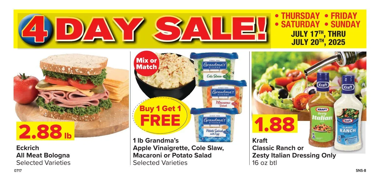 Weekly ad Shop'n Save Slaes from July 17 to July 21 2025 - Page 4