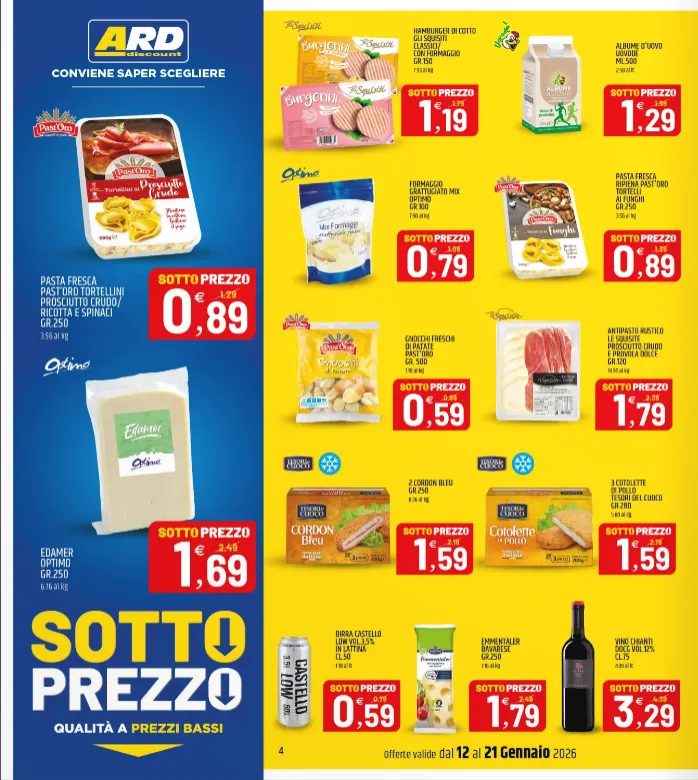 Volantini ARD Discount da 12 gennaio a 21 gennaio di 2026 - Pagina del volantino 4