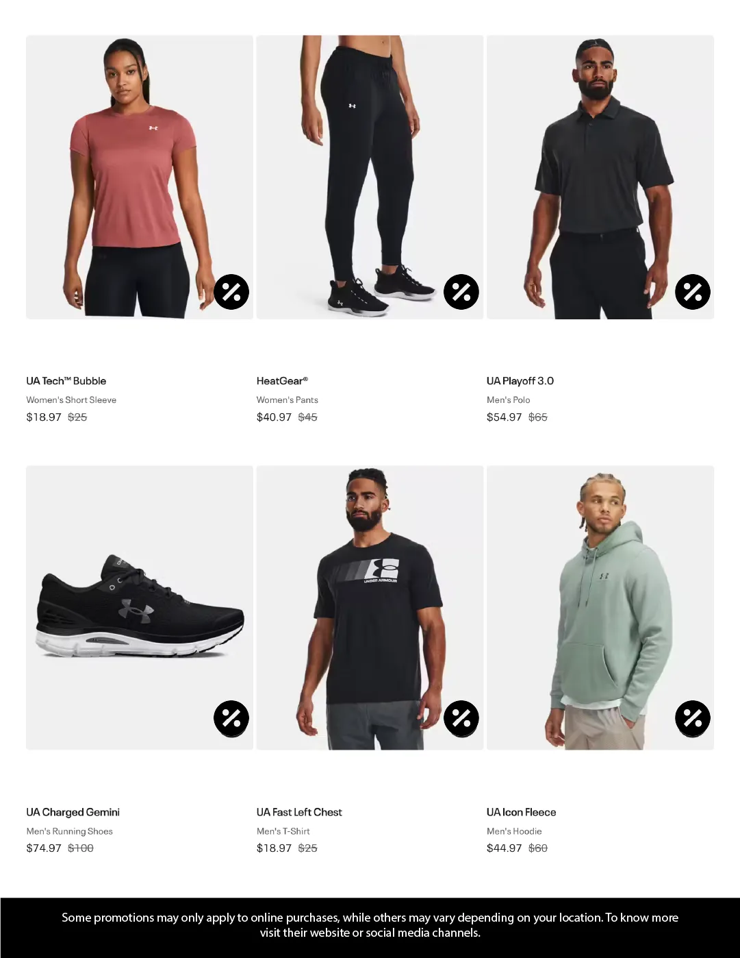 Weekly ad  Under Armour Sales from September 15 to September 30 2025 - Page 3