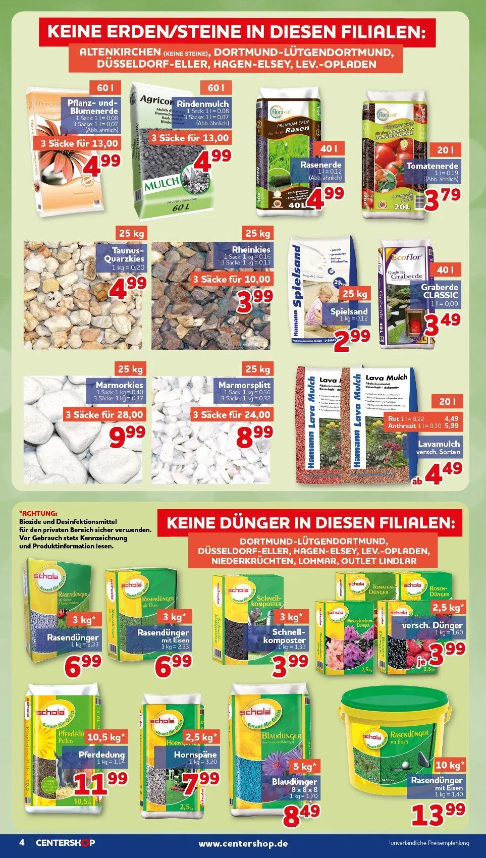 CENTERSHOP Angebote von 11. Mai bis 16. Mai 2026 - Prospekt seite 4