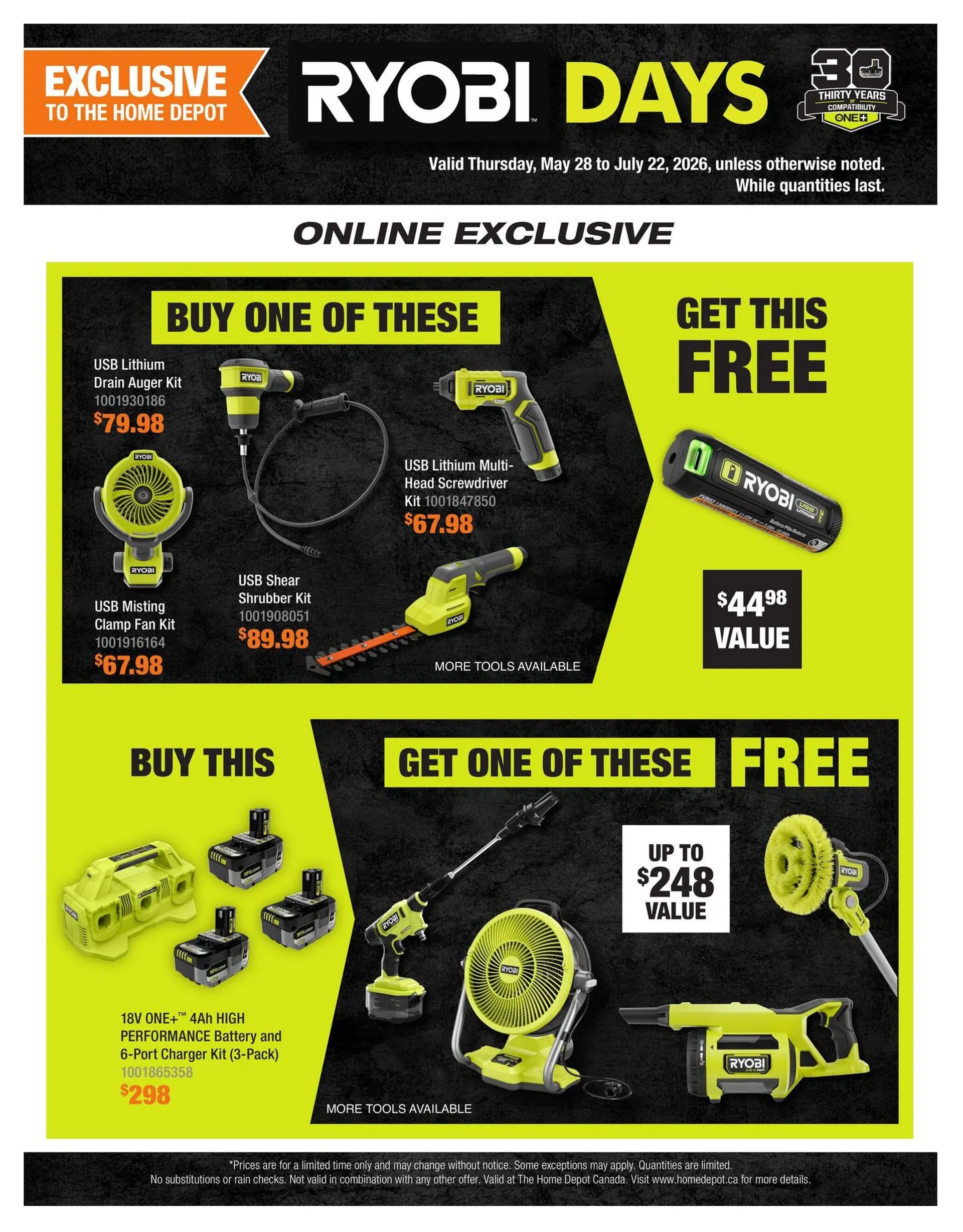 The Home Depot from May 28 to July 22 2026 - flyer page 4