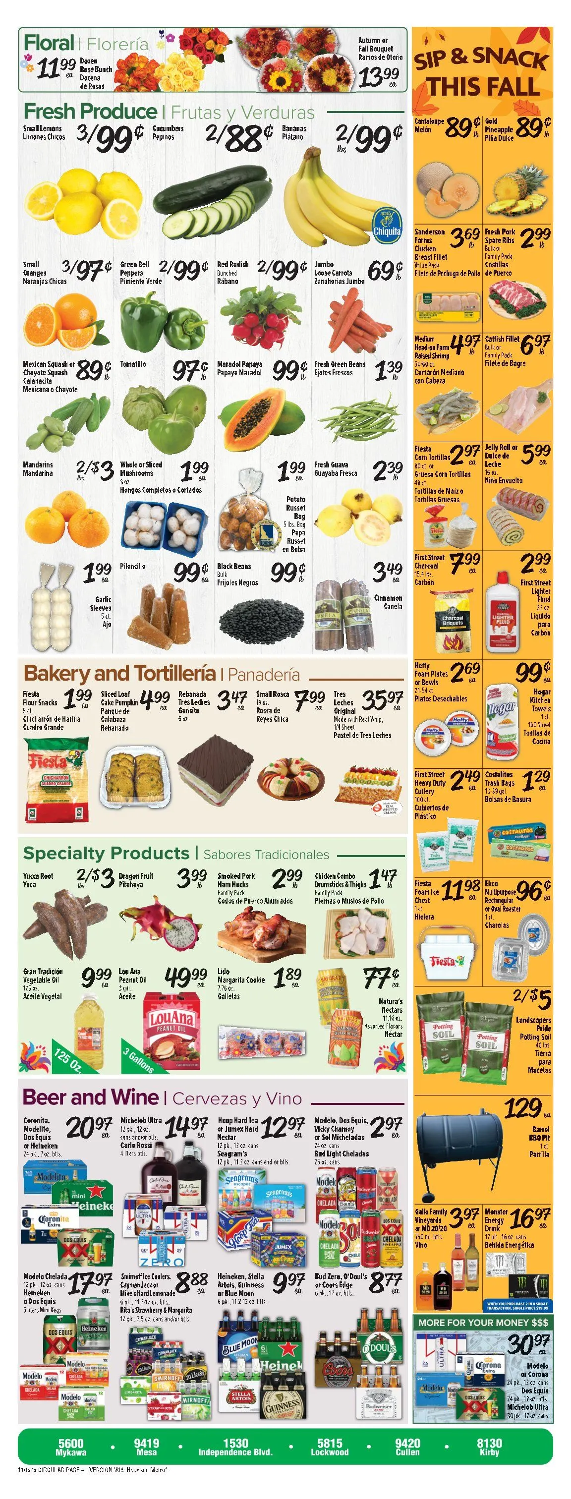Weekly ad Fiesta Mart Sales from November 5 to November 11 2025 - Page 4