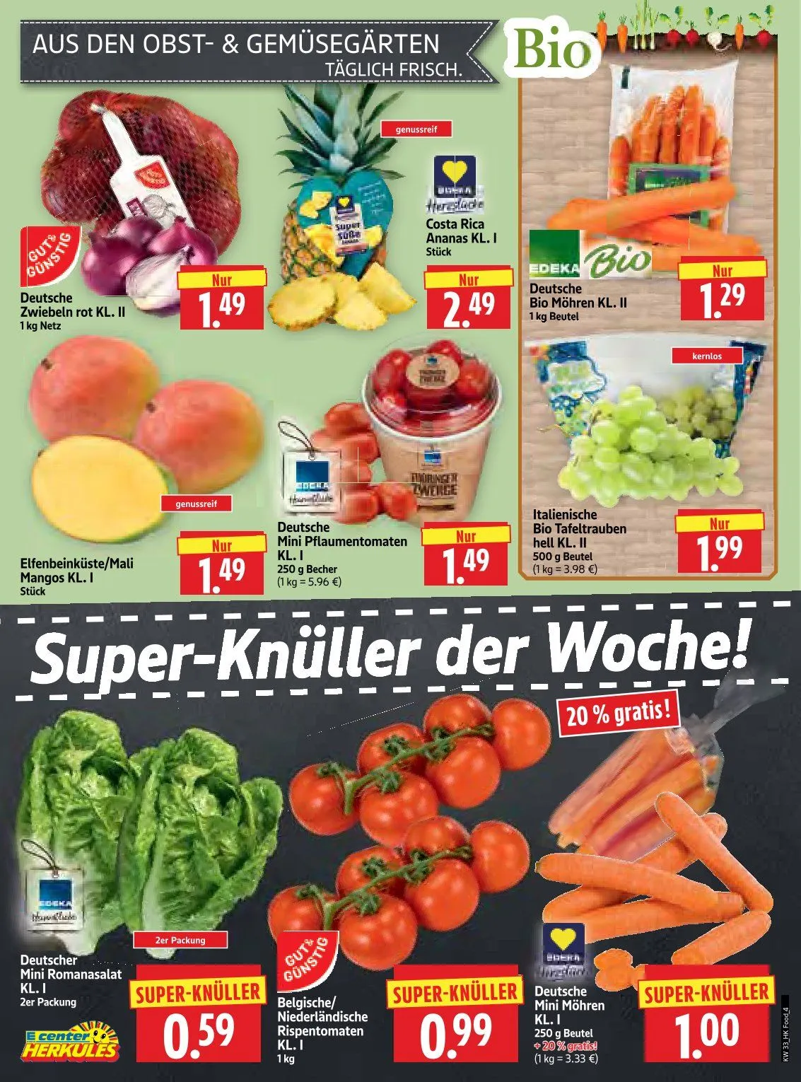 Herkules Baumarkt Angebote von 11. August bis 16. August 2025 - Prospekt seite 4