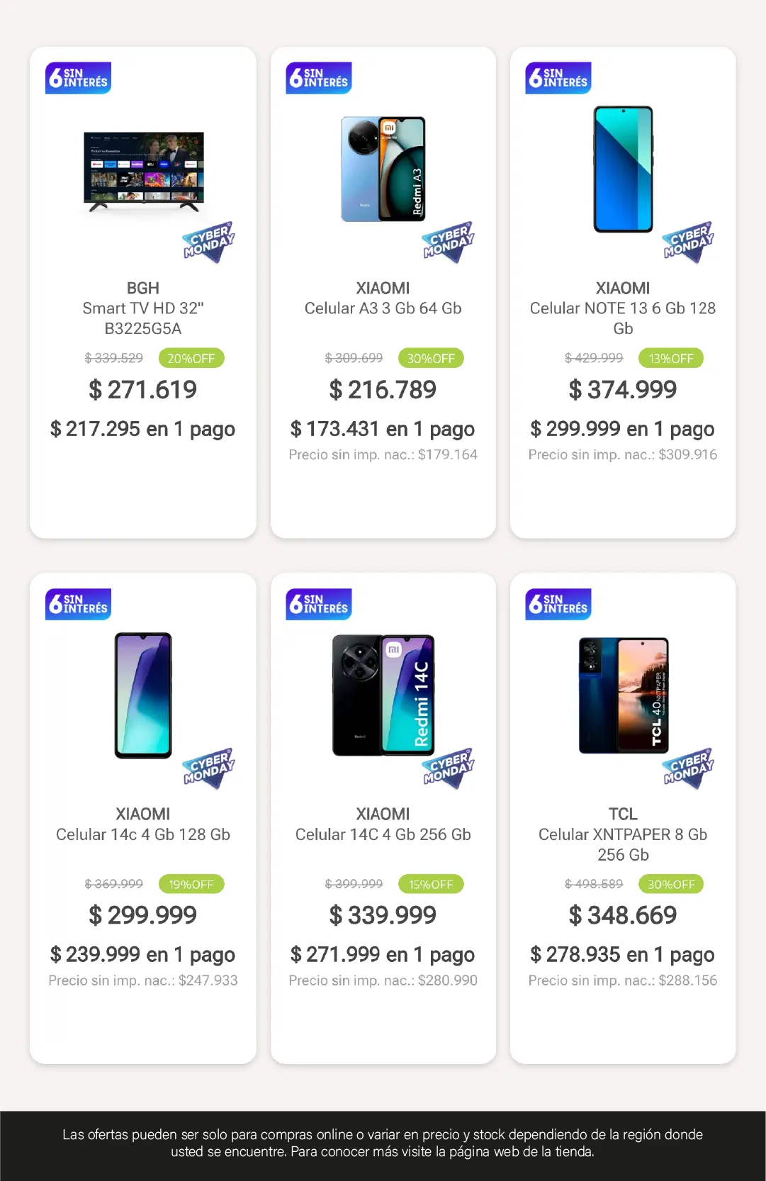 Ofertas de Cyber monday 3 de noviembre al 10 de noviembre 2025 - Página 3 del catálogo