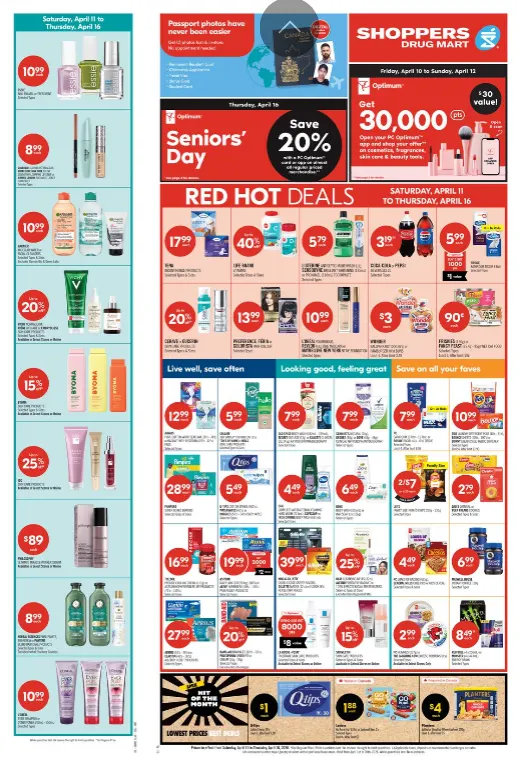 Shoppers Drug Mart Sales from April 11 to April 16 2026 - flyer page 4