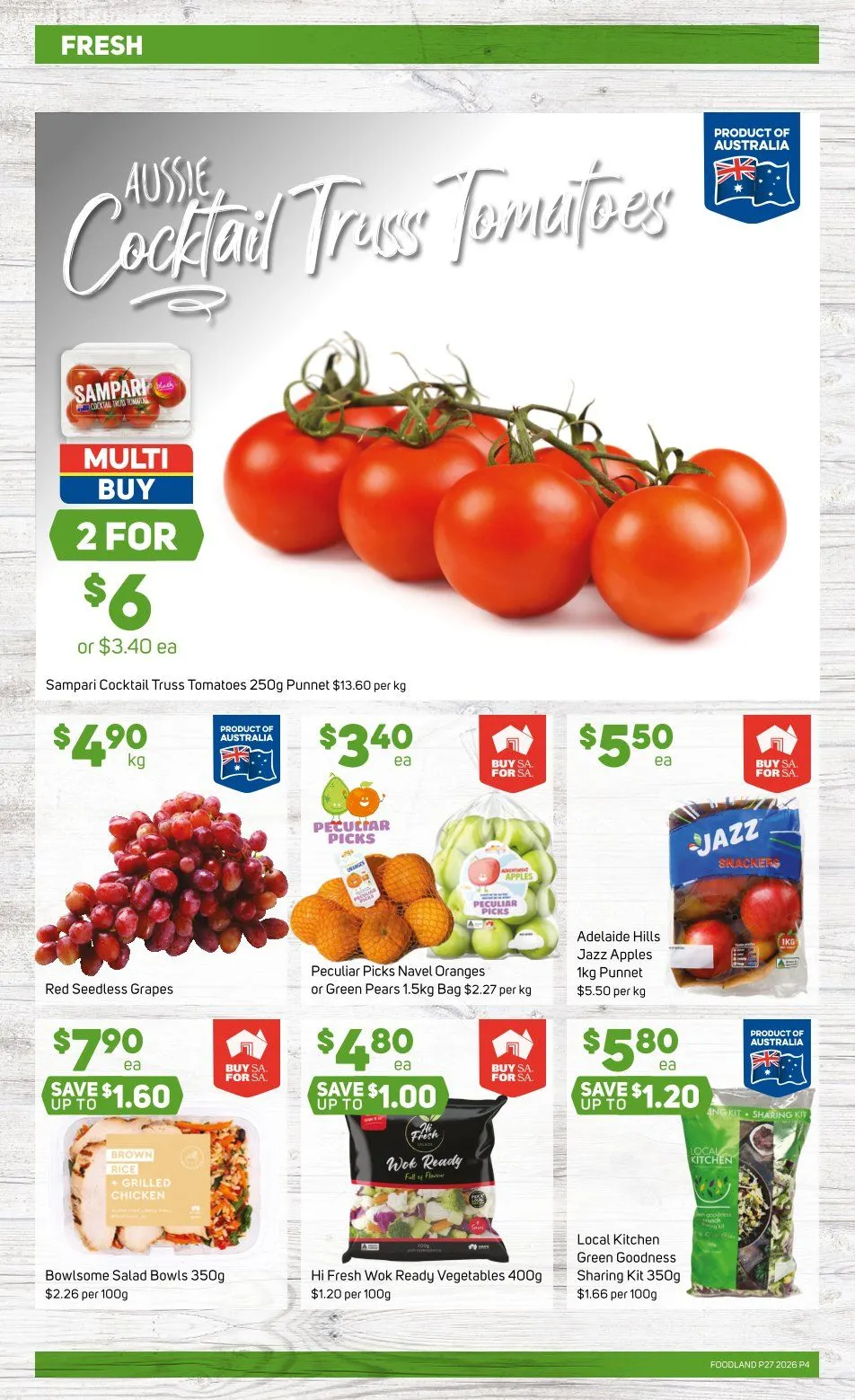 Foodland Sales - Catalogue valid from 1 July to 7 July 2026 - page 4