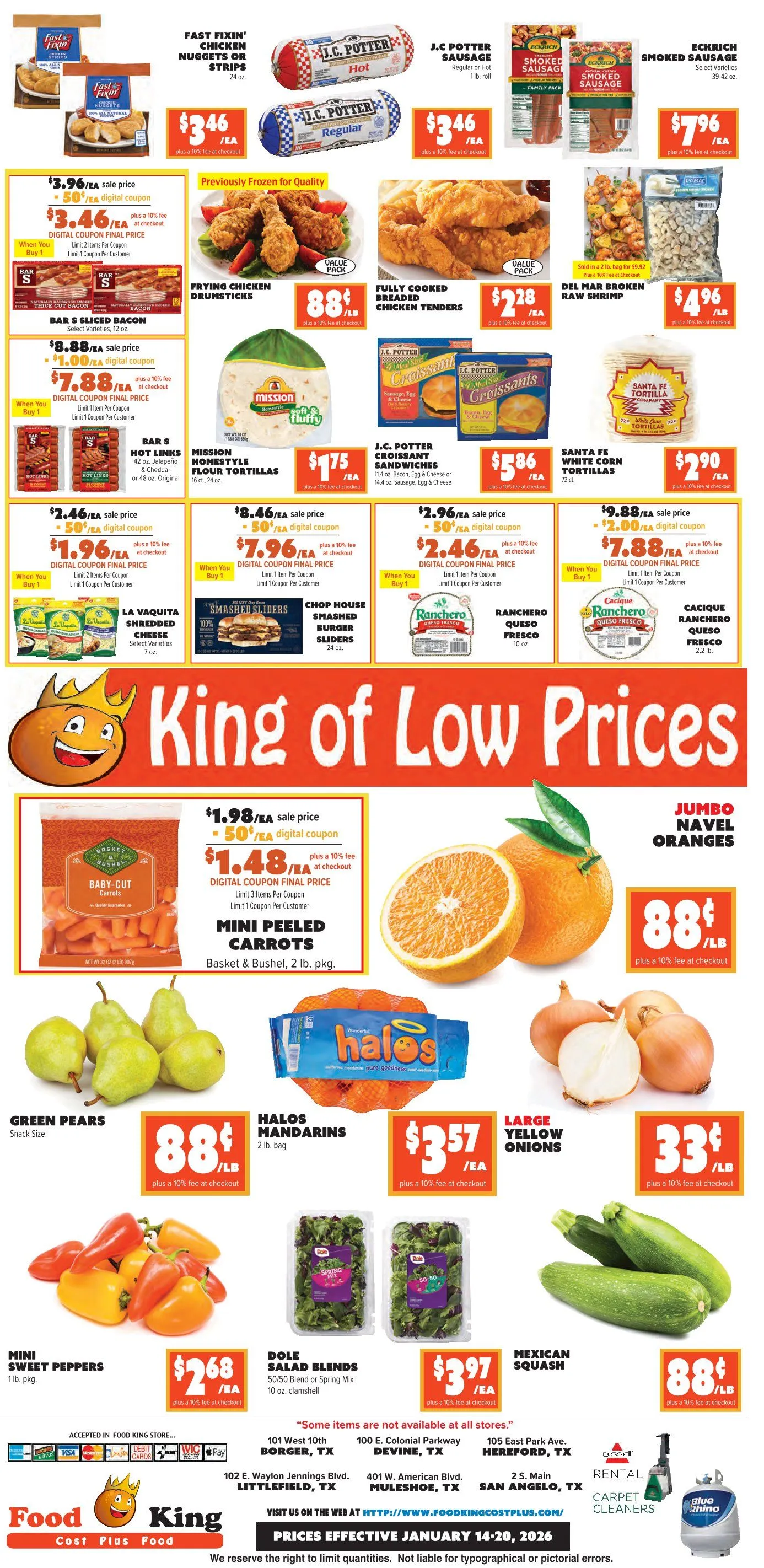 Weekly ad Food King from January 14 to January 20 2026 - Page 4