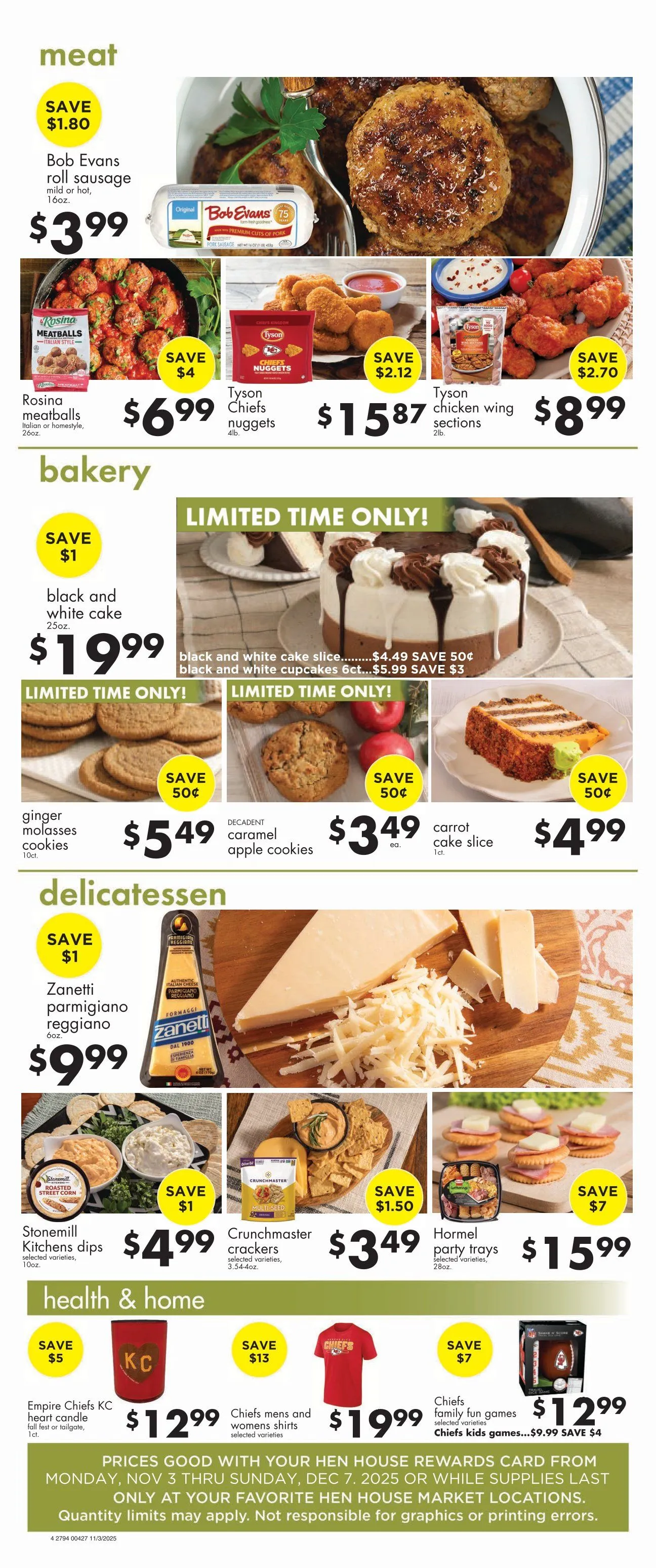 Weekly ad Hen House Sales from November 3 to December 7 2025 - Page 4