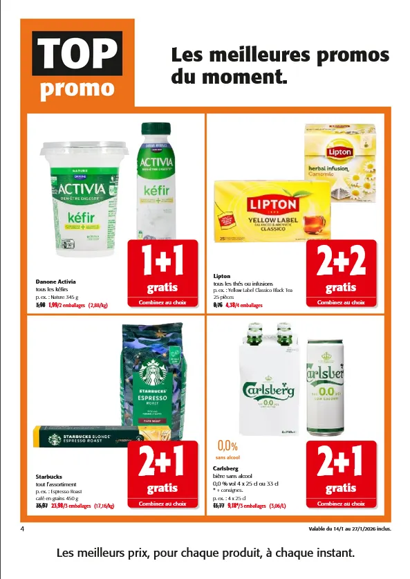  Catalogues Colruyt du 14 janvier au 27 janvier 2026 - Catalogue page 4