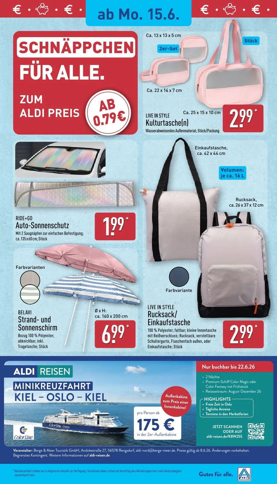 ALDI Nord Prospekte  von 15. Juni bis 20. Juni 2026 - Prospekt seite 4