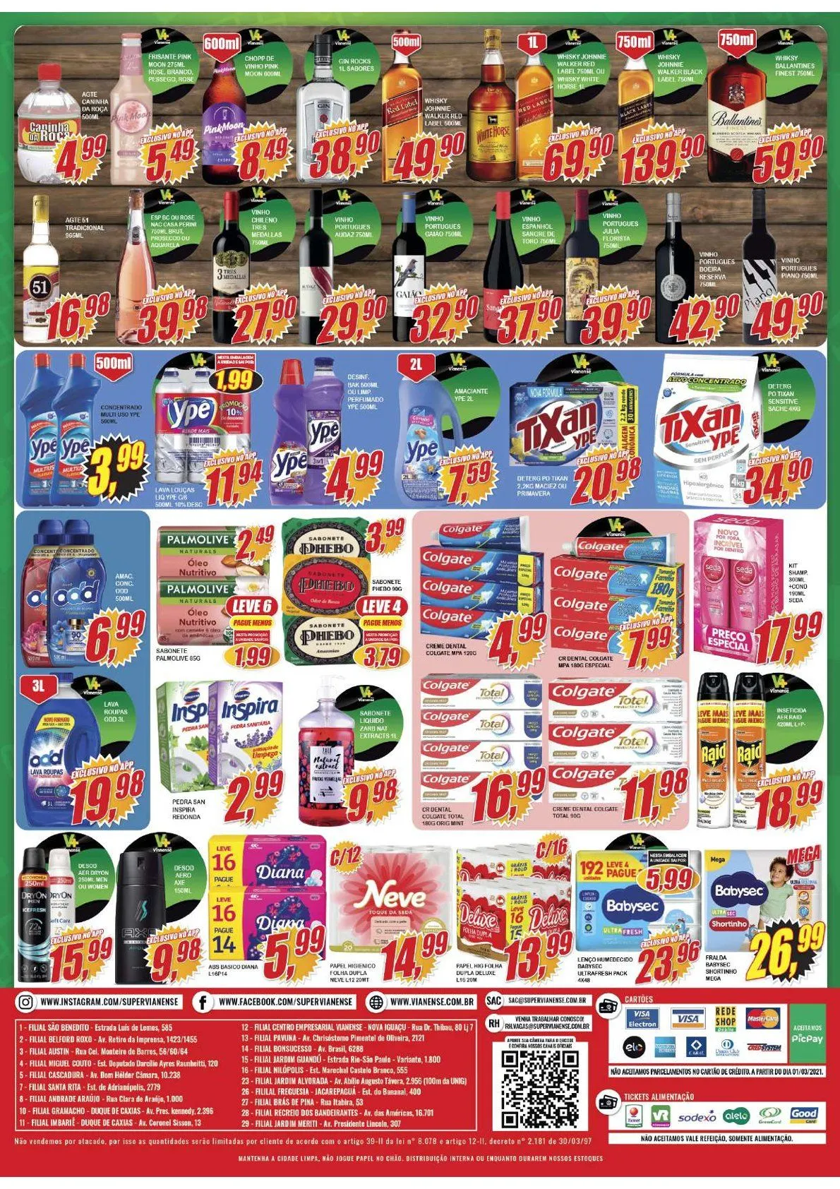 Encarte de Folhetos Vianense Supermercados 17 de abril até 23 de abril 2026 - Pagina 4