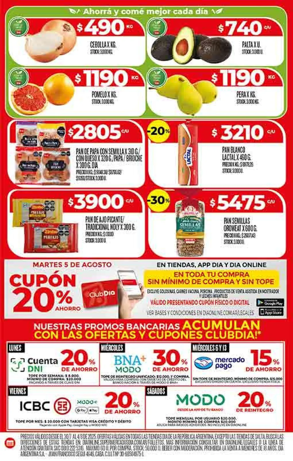 Ofertas de Dia Ofertas 30 de julio al 6 de agosto 2025 - Página 4 del catálogo
