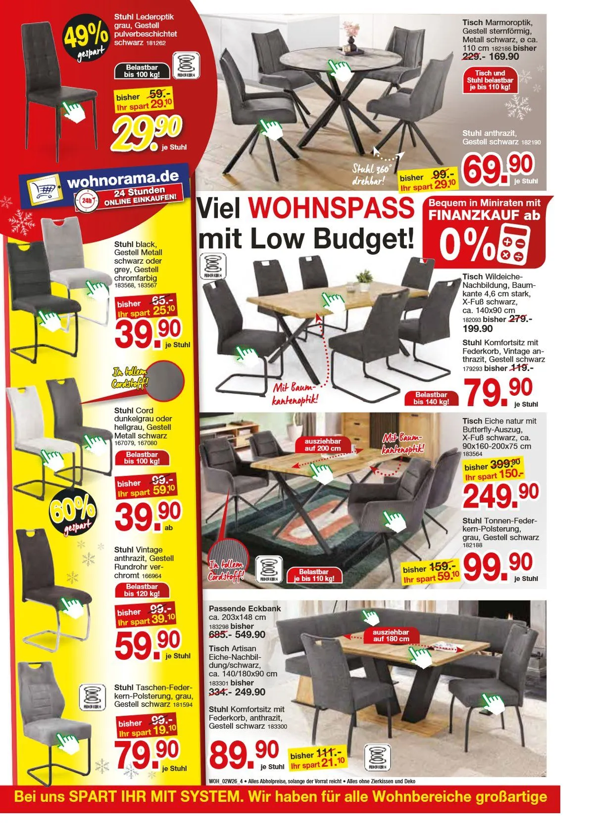 Wohnorama Prospekte von 28. Januar bis 20. Februar 2026 - Prospekt seite 4