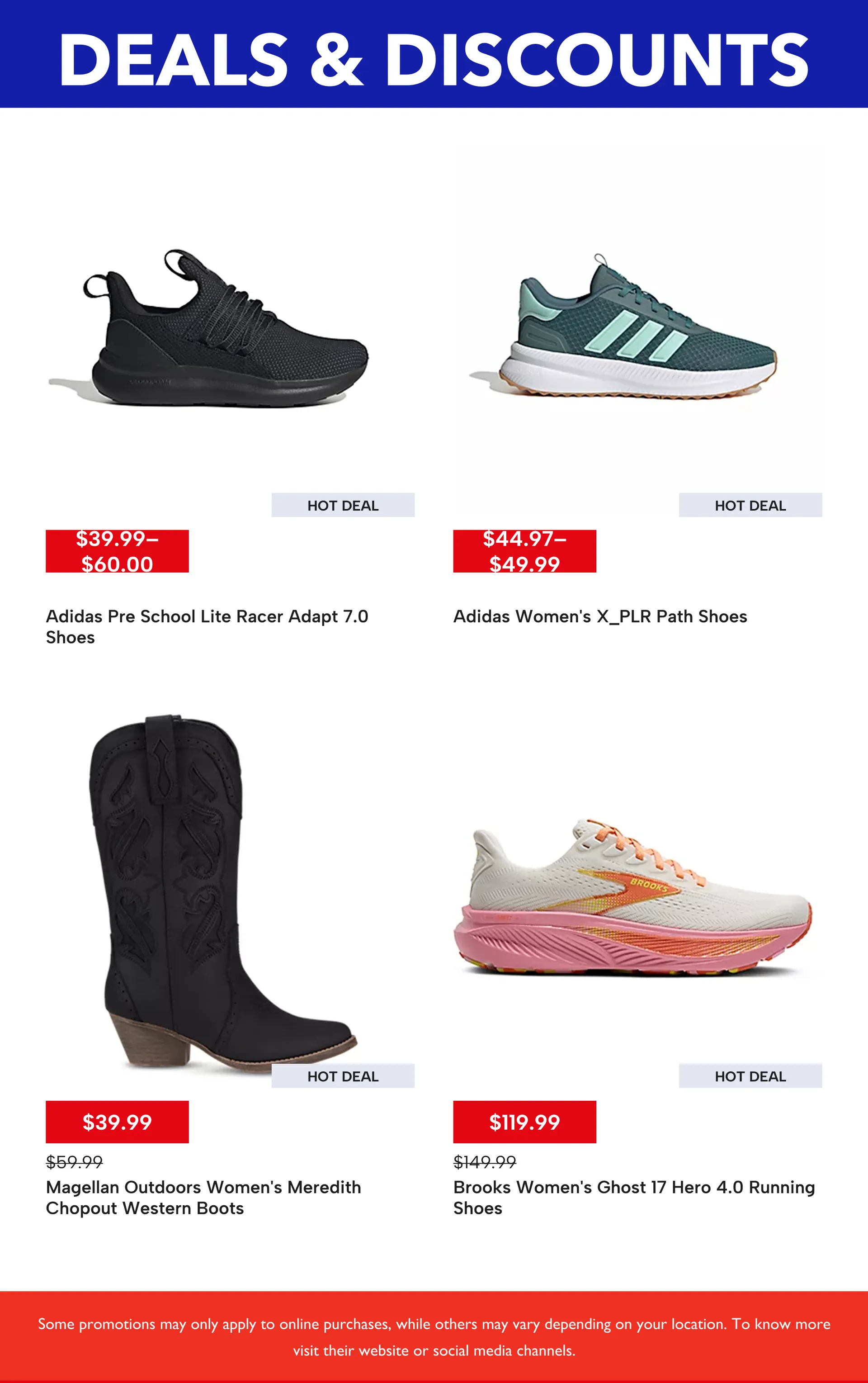 Weekly promotion  Academy Sports Sales spanning from April 7 to April 27 2026 - Page 4 for Catalogue 365