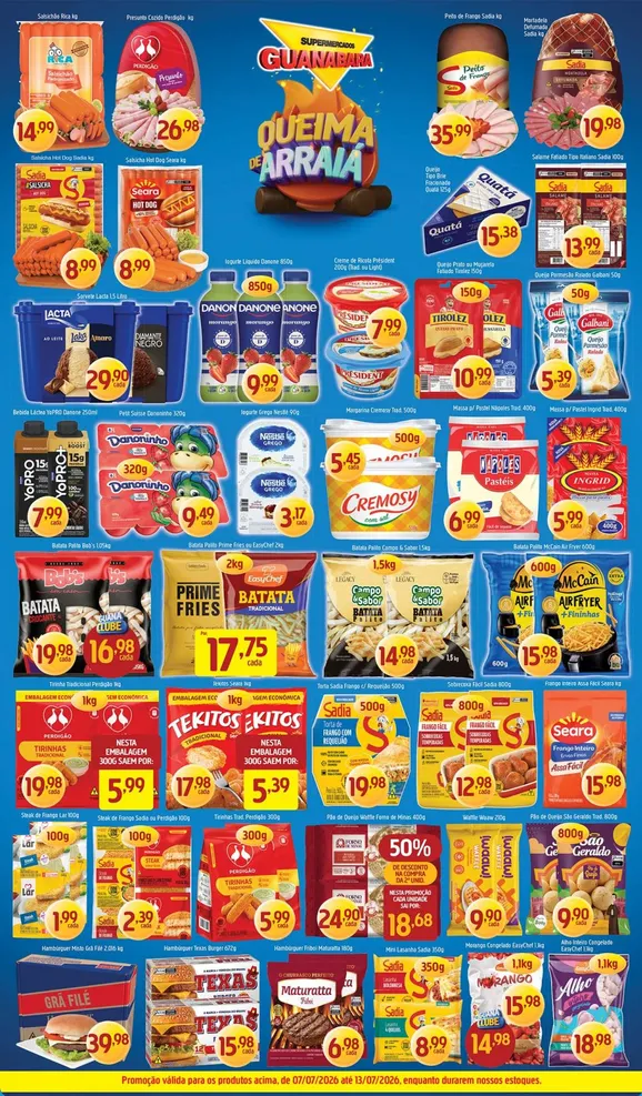Encarte de Folhetos Supermercados Guanabara 7 de julho até 13 de julho 2026 - Pagina 4
