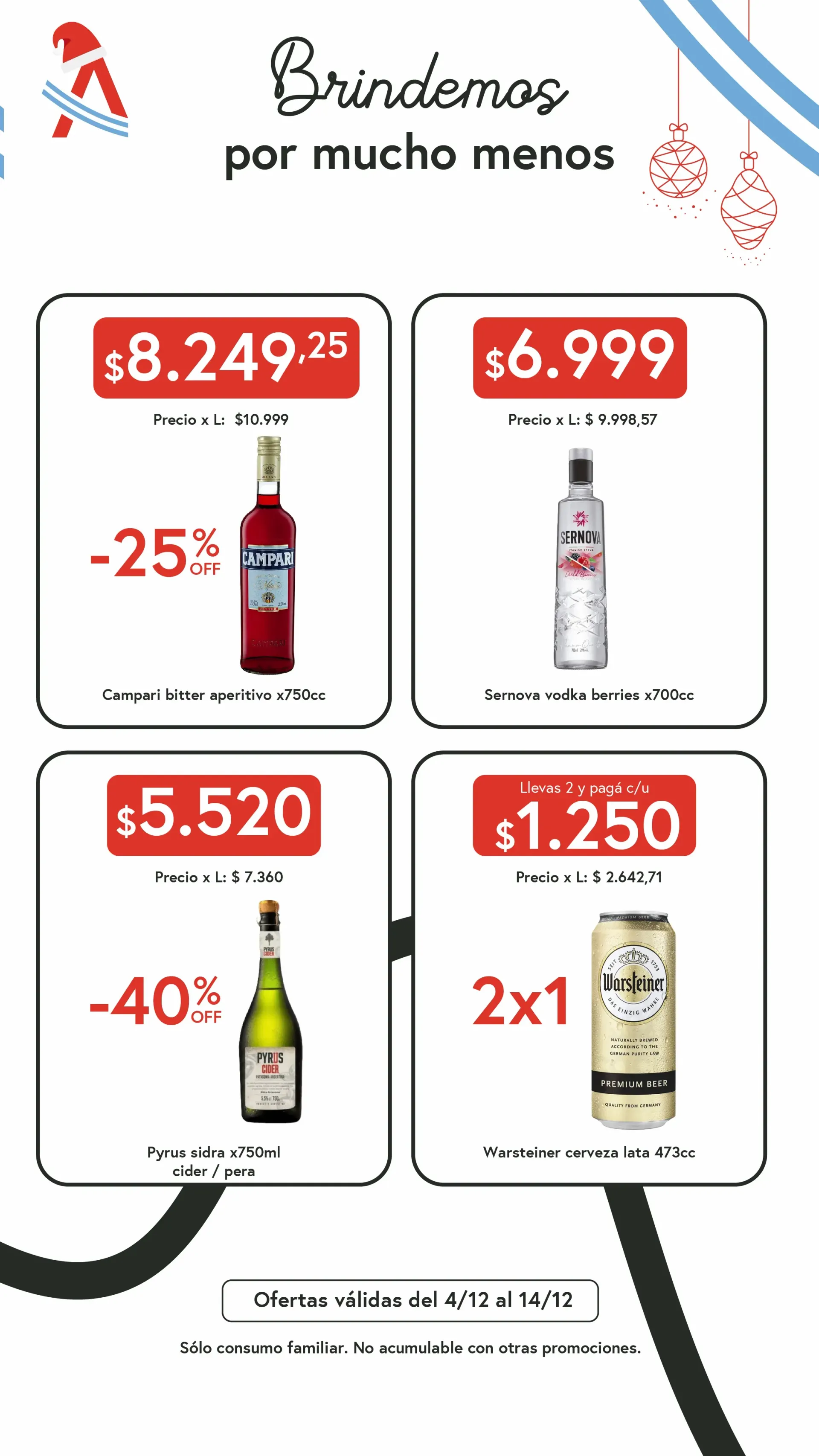 Ofertas de El Abastecedor Oferttas 4 de diciembre al 12 de diciembre 2025 - Página 4 del catálogo