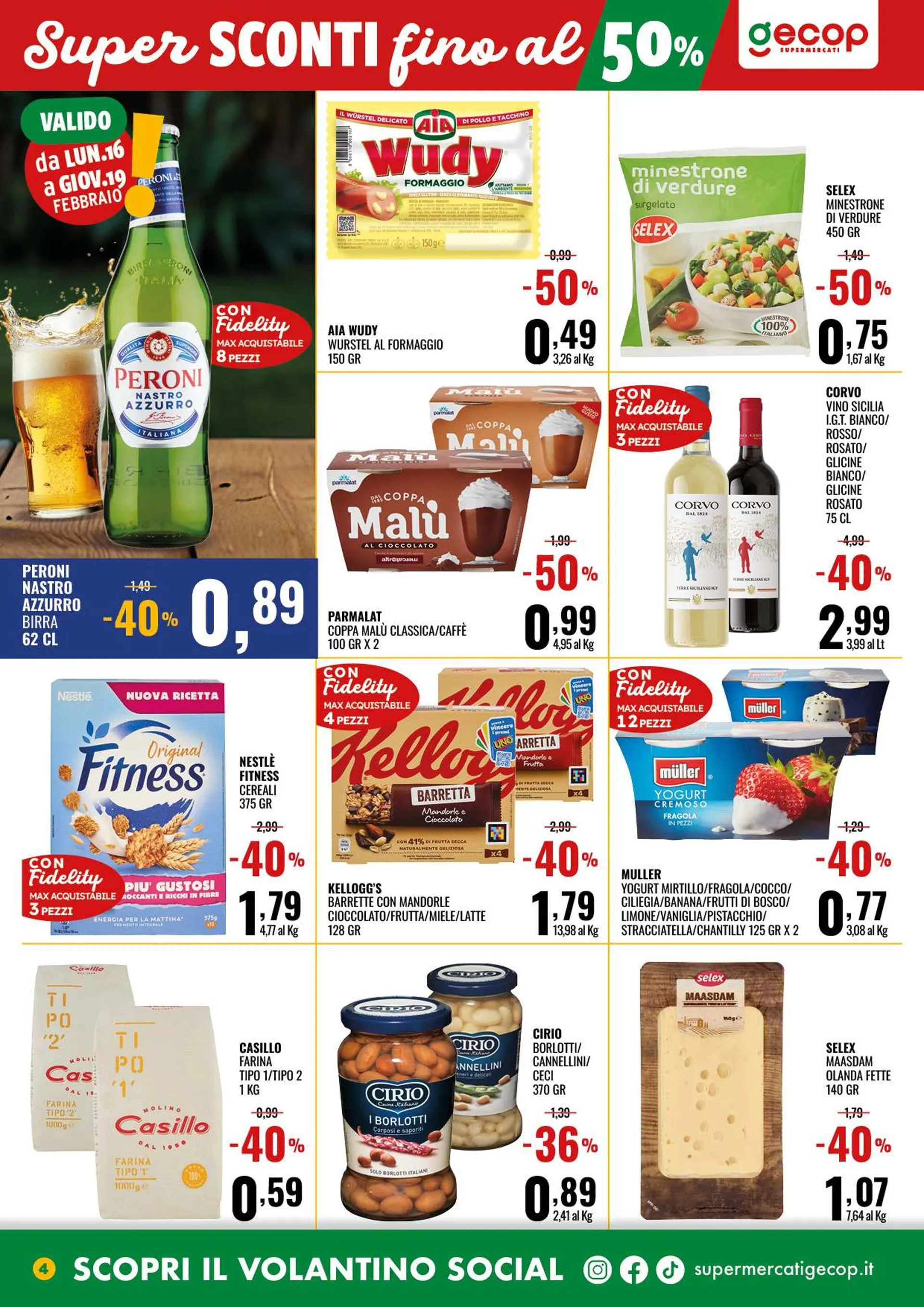 Volantini Gecop da 9 febbraio a 22 febbraio di 2026 - Pagina del volantino 4