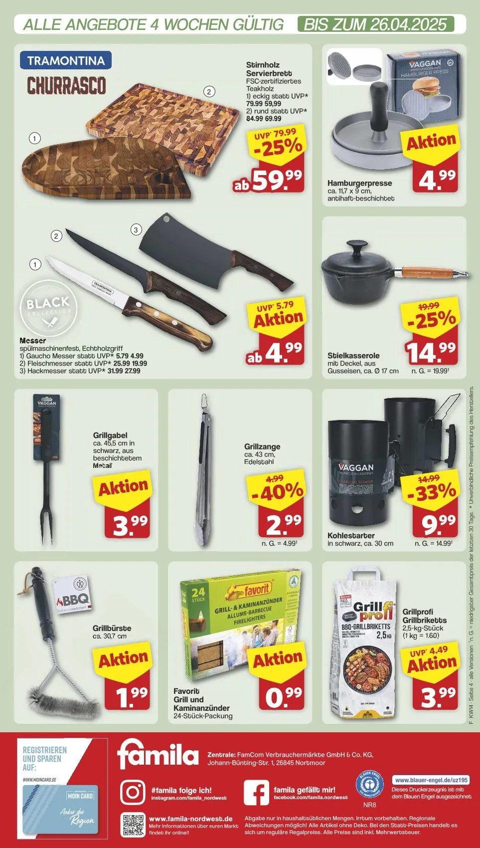 Famila Prospekt von 3. April bis 26. April 2025 - Prospekt seite 4