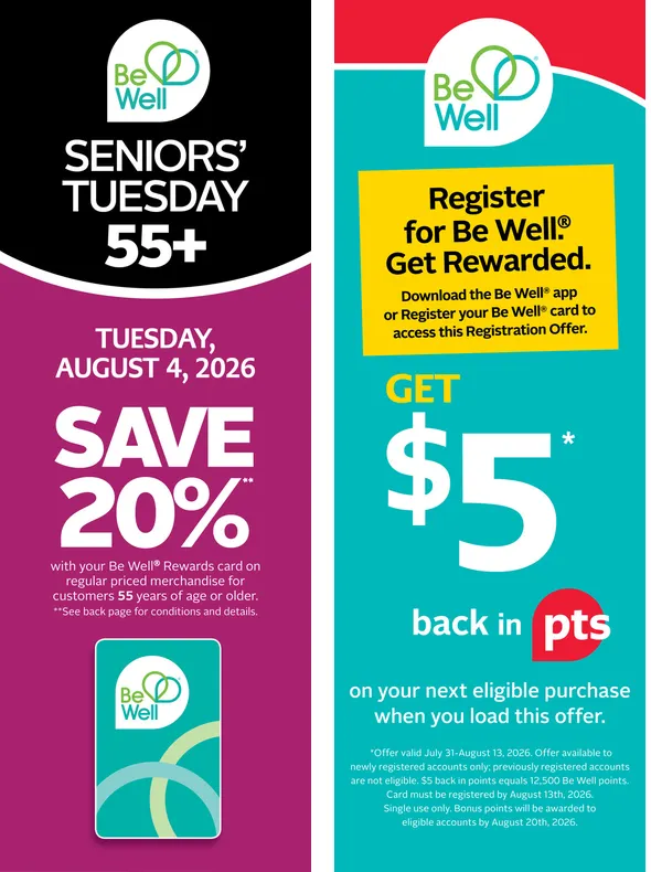 Rexall Sales from July 31 to August 13 2026 - flyer page 4