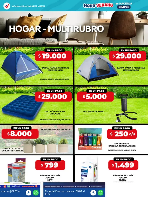 Ofertas de Ofertas Vital  9 de febrero al 15 de febrero 2026 - Página 4 del catálogo