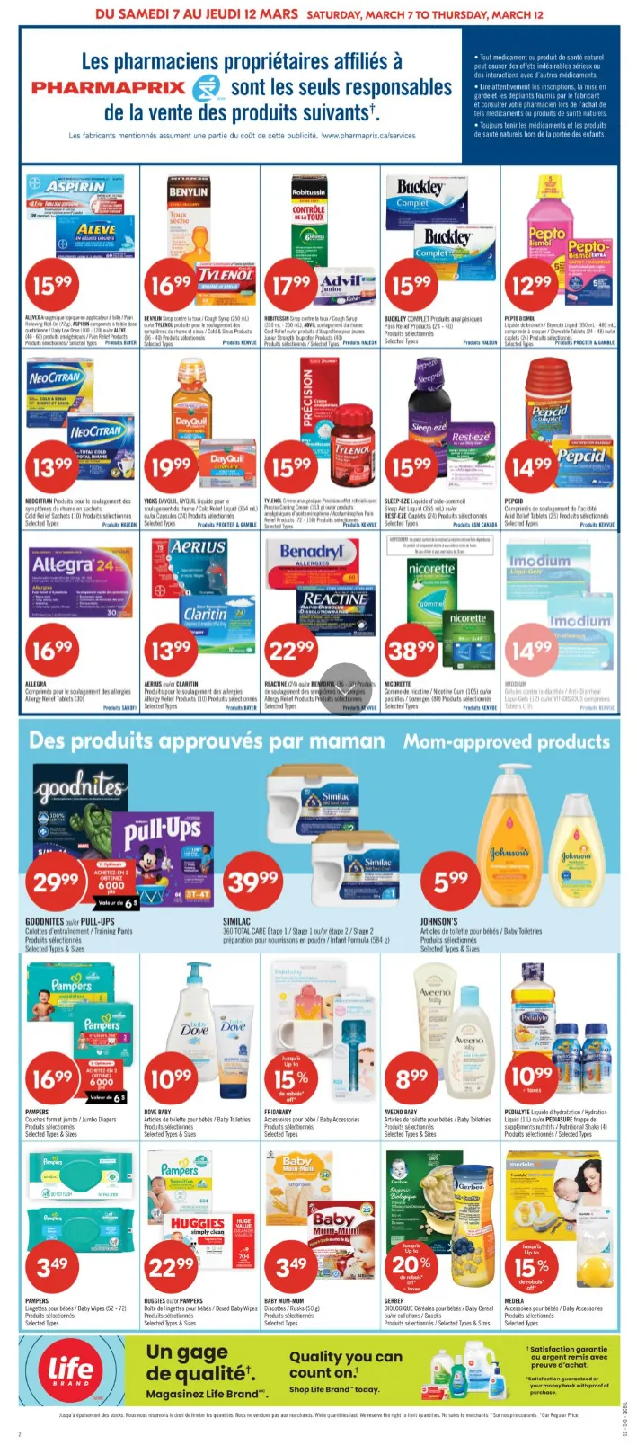 Pharmaprix Sales from March 7 to March 12 2026 - flyer page 3