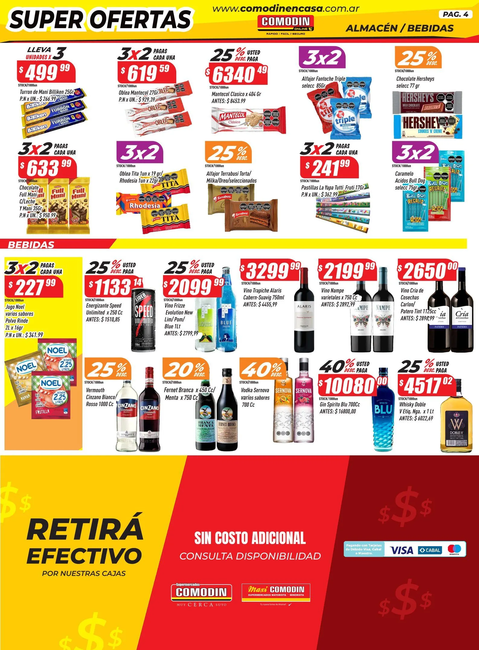 Ofertas de Ofertas Supermercados Comodín 11 de agosto al 19 de agosto 2025 - Página 4 del catálogo