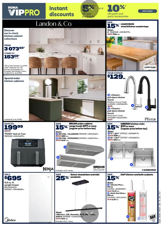 RONA Sales from January 29 to February 11 2026 - flyer page 4