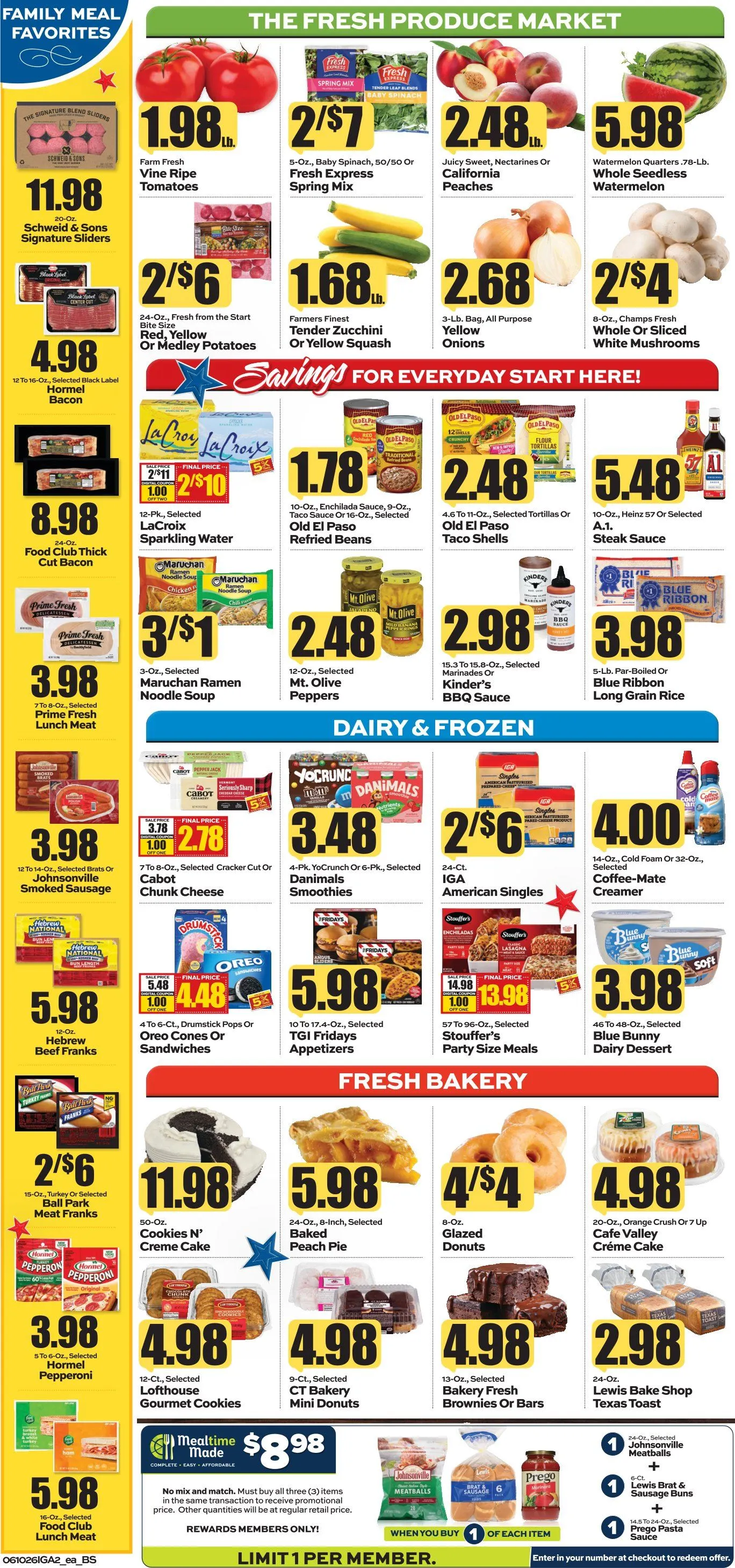 Weekly promotion IGA Sales spanning from June 10 to June 16 2026 - Page 2 for Catalogue 365