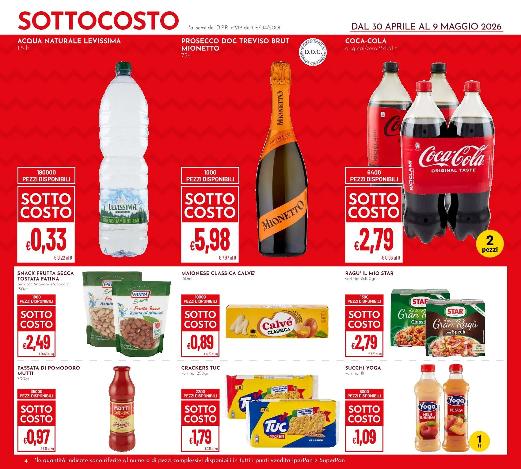 Volantini Pan da 30 aprile a 10 maggio di 2026 - Pagina del volantino 4